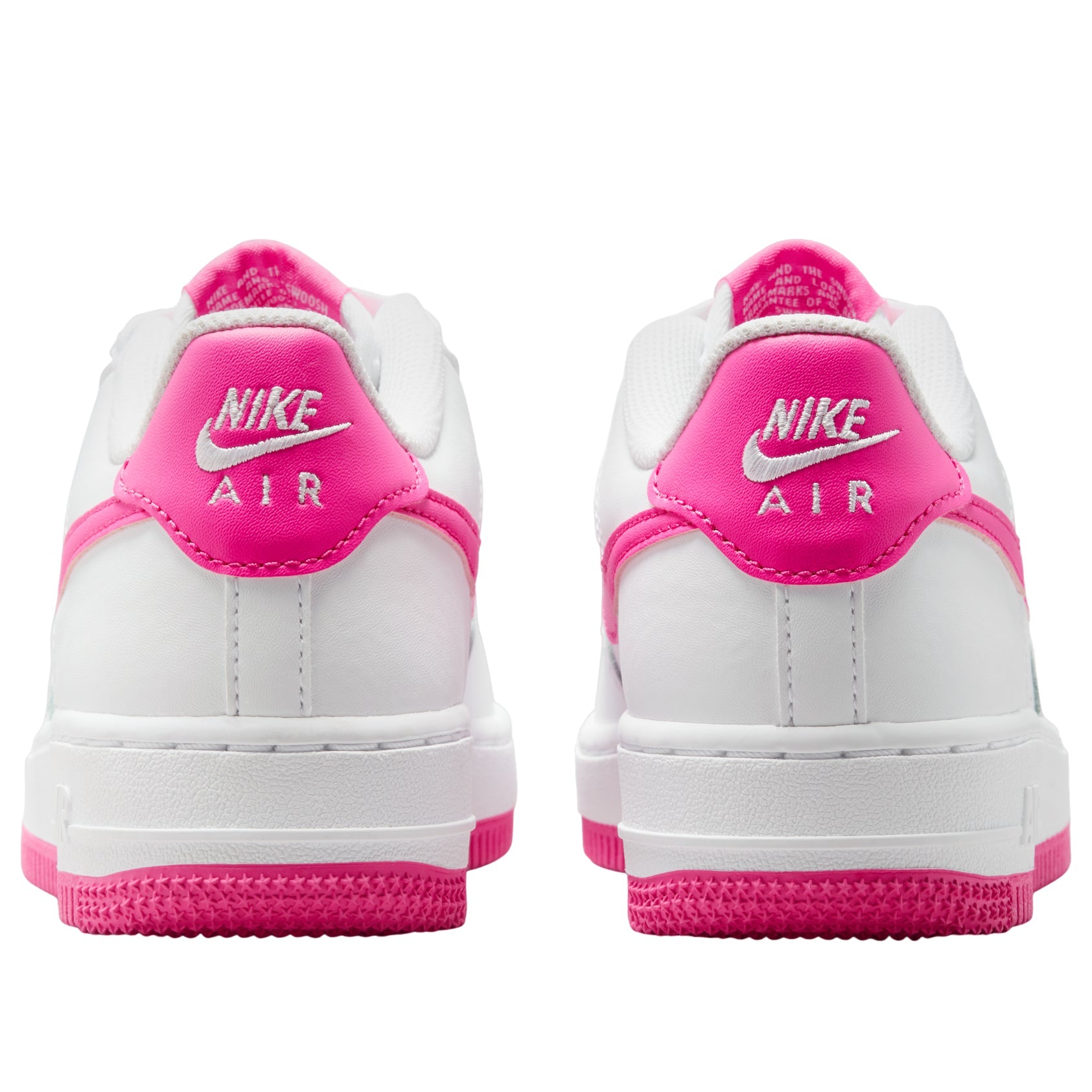 (GS) Nike Air Force 1 'White Laser Fuchsia' FV5948-102