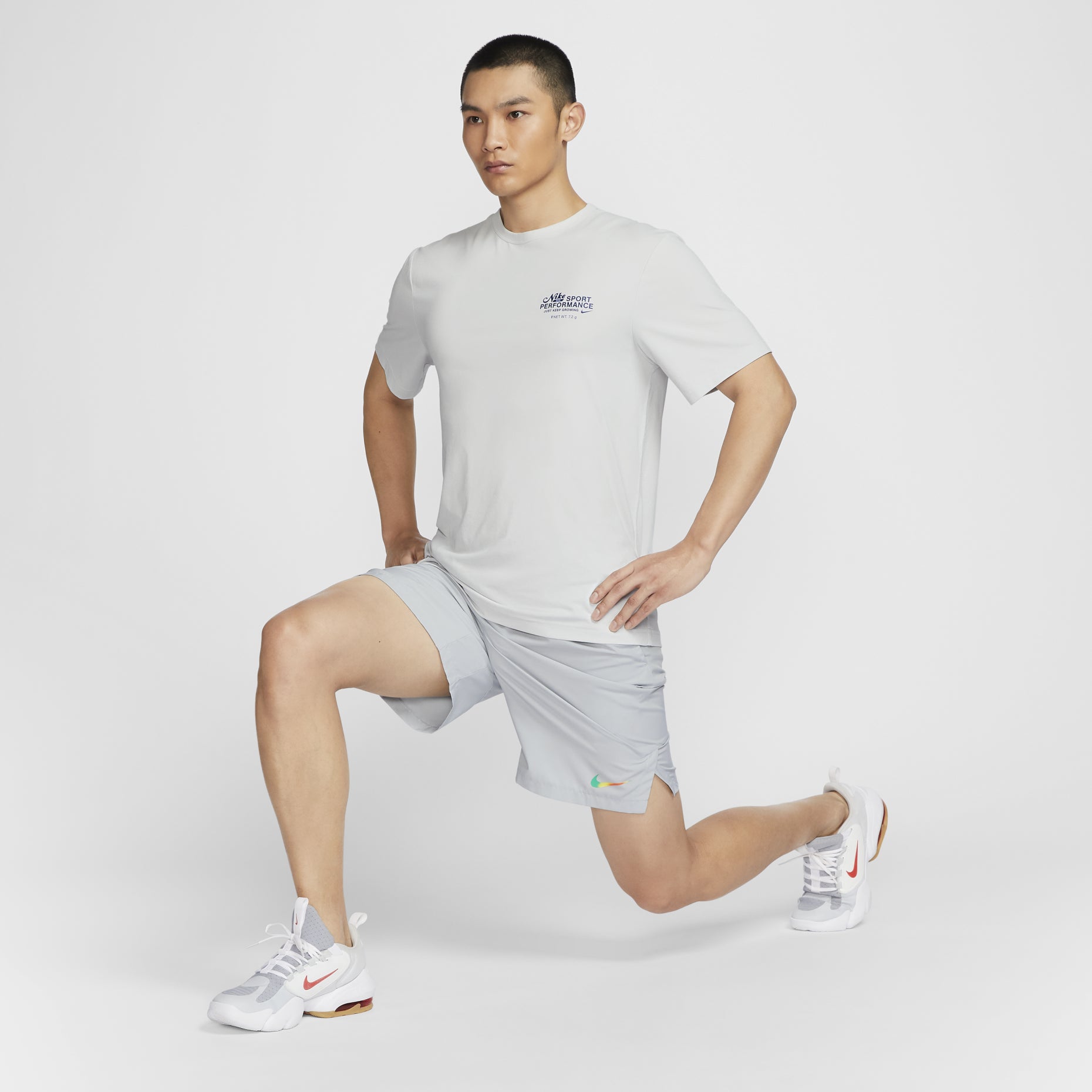 Nike HYVERSE DRI-FIT T-Shirt 'Grey' FN3280-025