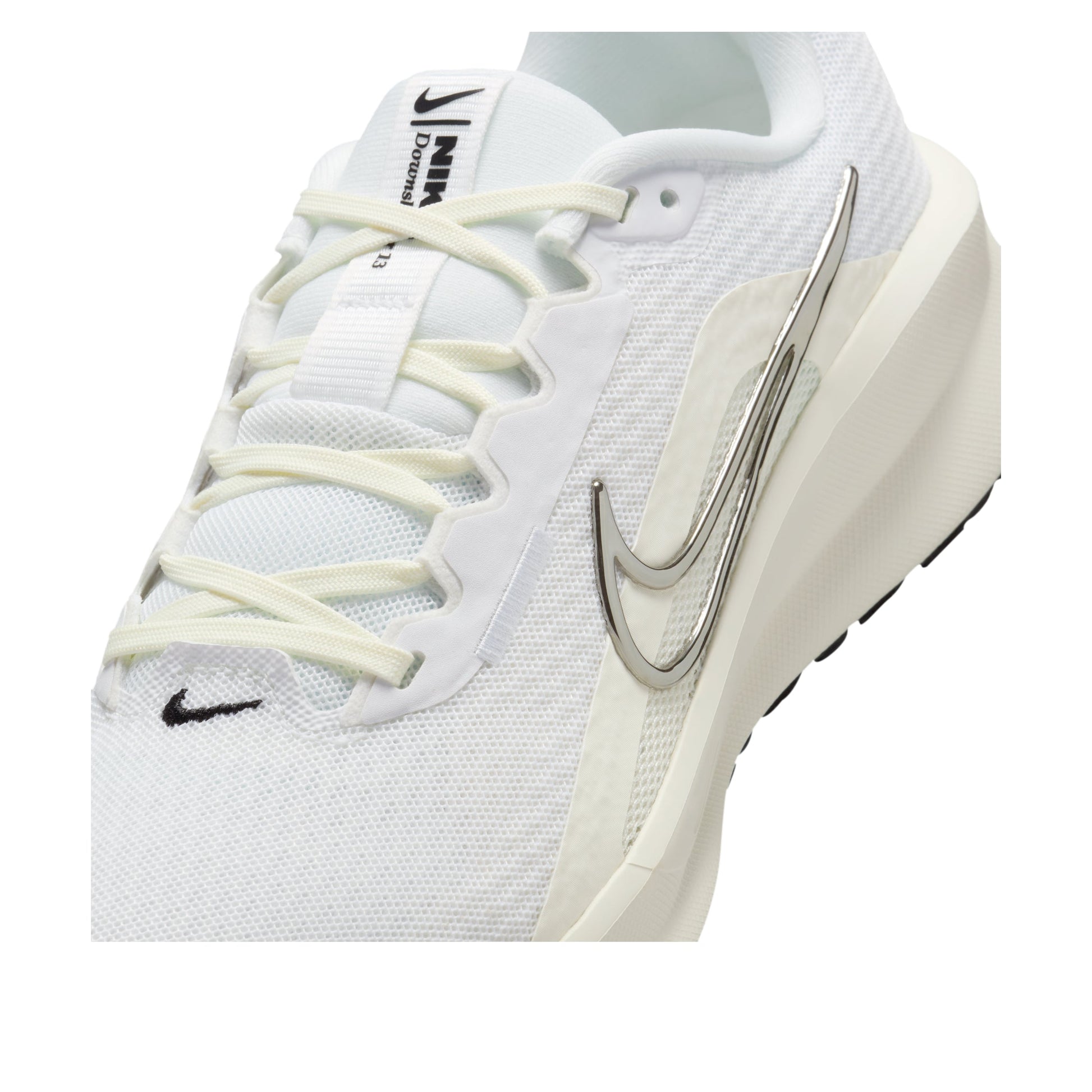 (WMNS) Nike Downshifter 13 'White Metallic Silver' FD6476-100