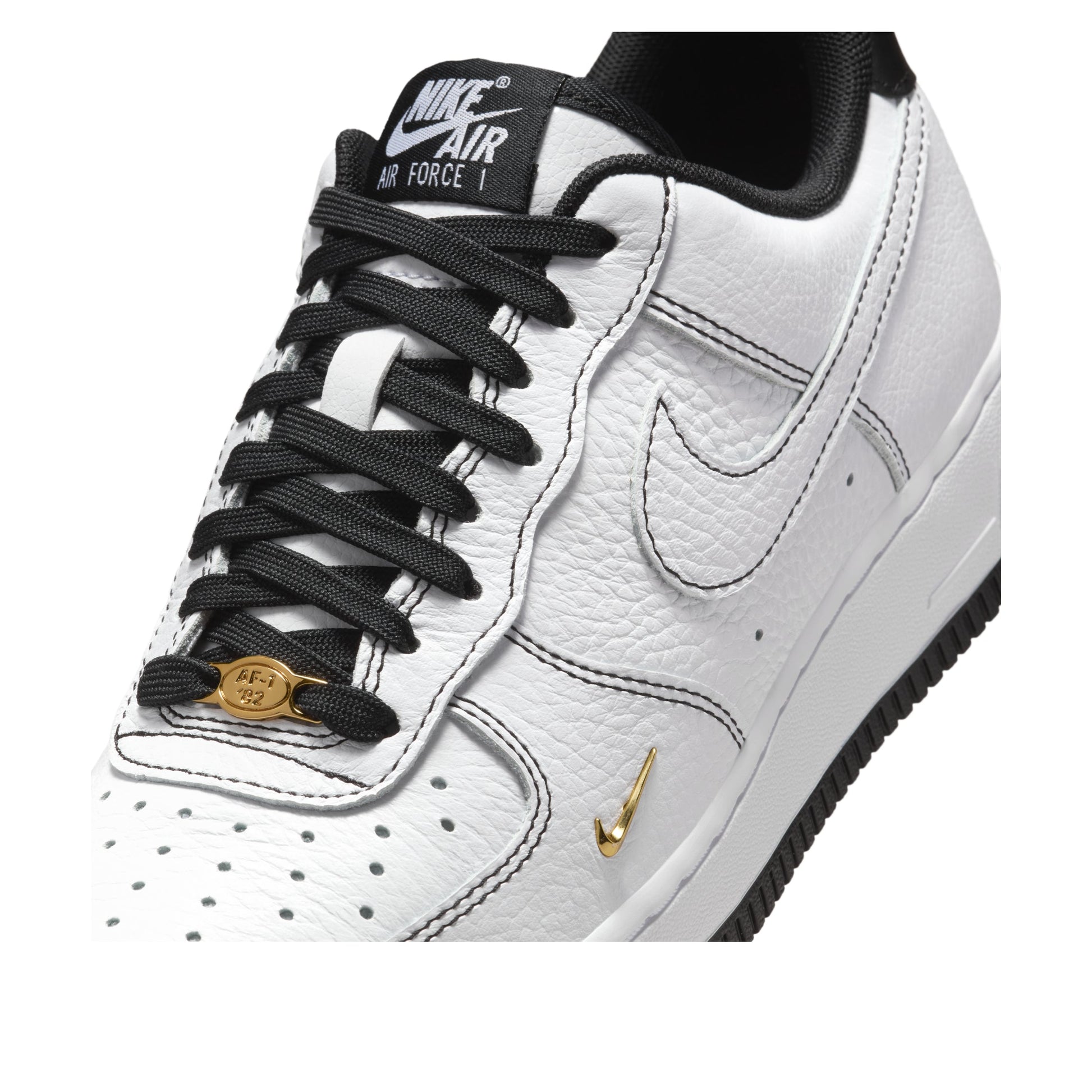(WMNS) Nike Air Force 1 '07 Mini Jewel 'White Black Gold' IB6543-101