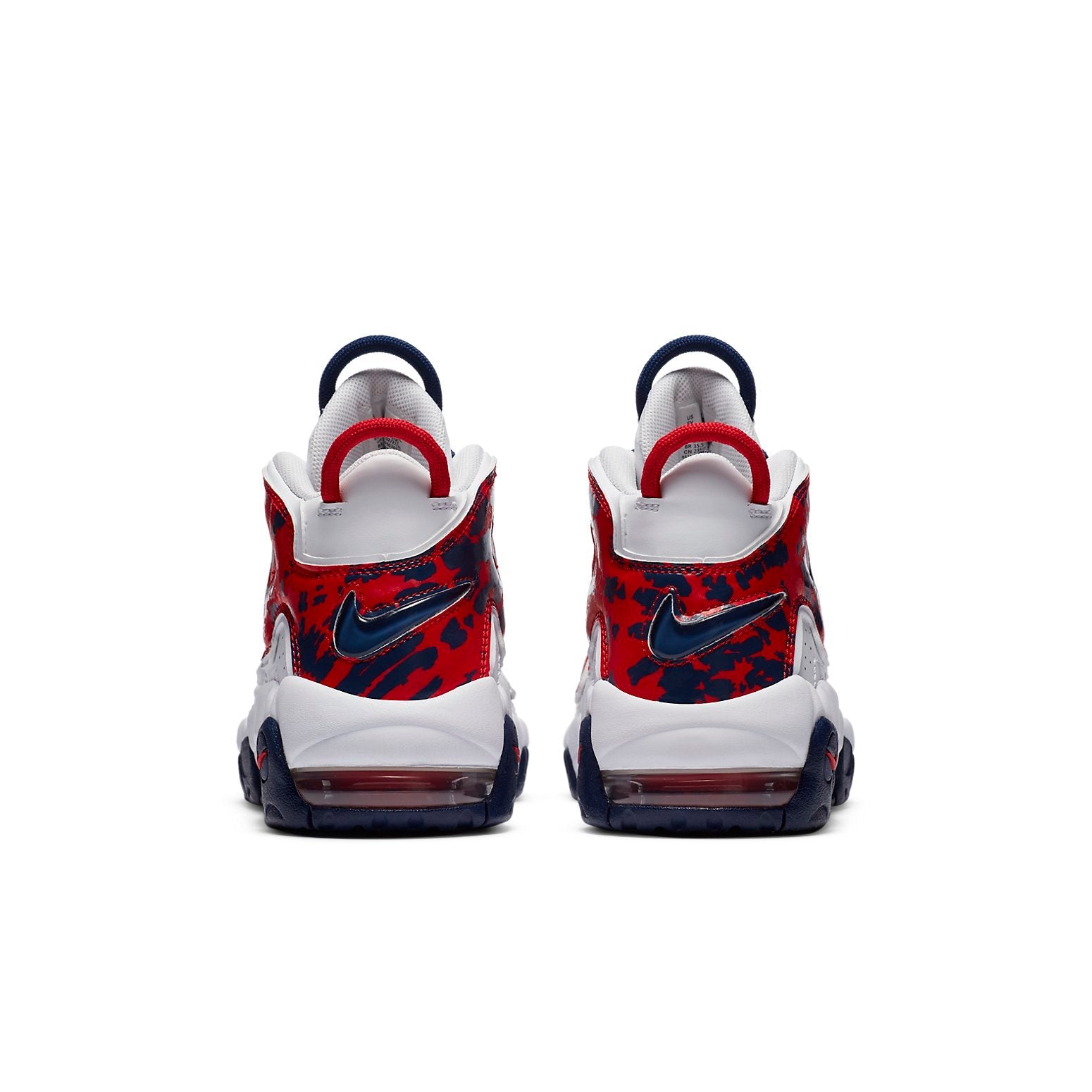 (GS) Nike Air More Uptempo 'Red Navy Camo' CZ7885-100
