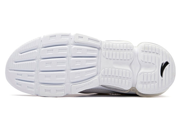 ANTA Half Cushion Running Shoes 'White Black' 91845510-4