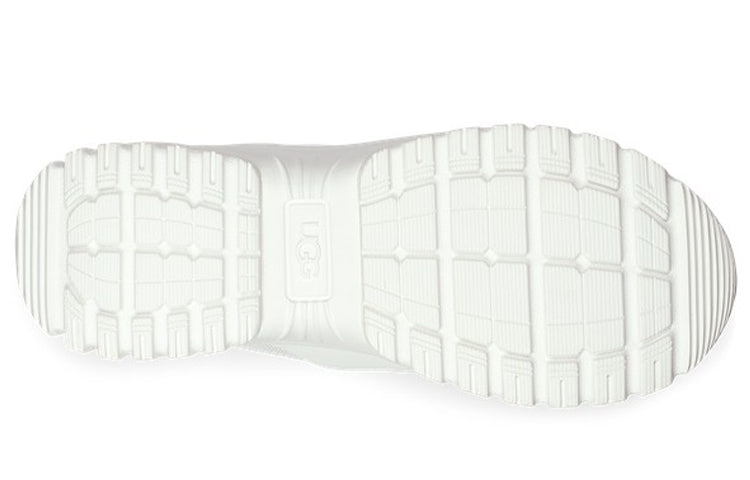 (WMNS) UGG Yose Zip Fleece Lined Snow Boots White 1112329-WHT