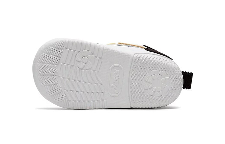 (TD) ASICS Animal First Running Shoes White/Black 1144A150-100