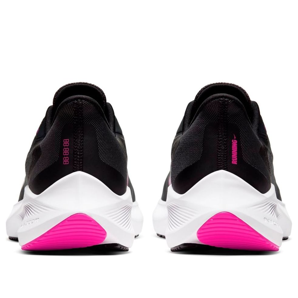 (WMNS) Nike Air Zoom Winflo 7 'Dark Smoke Grey Fire Pink' CJ0302-001