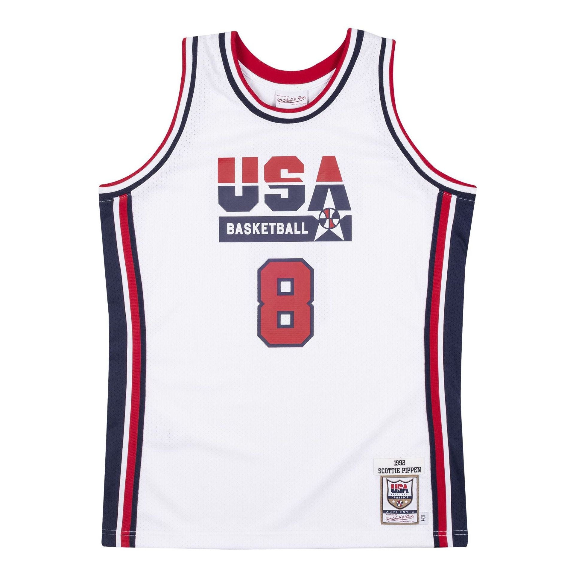 Mitchell & Ness Team USA 1992 Home Authentic Player Jersey 'Scottie Pippen' 6376341
