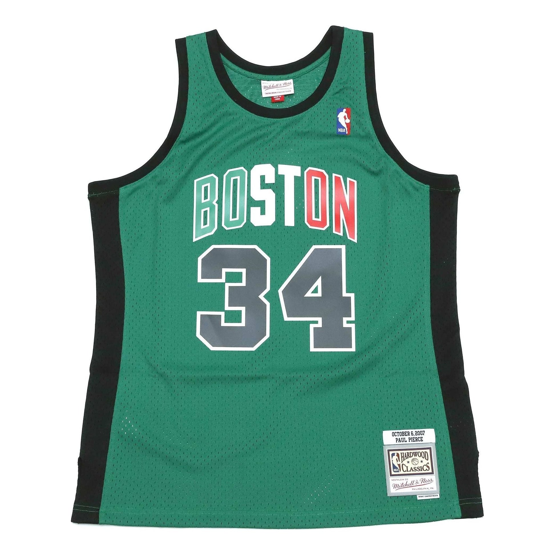 Mitchell & Ness NBA Boston Celtics 2007 HWC Swingman Jersey 'Paul Pierce Kelly Green' 200472818