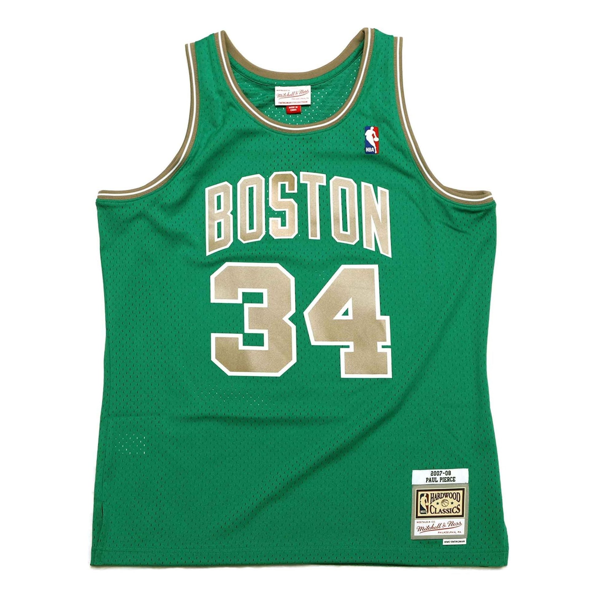 Mitchell & Ness NBA Boston Celtics St. Patricks 2007/08 Swingman Jersey 'Paul Pierce Green' 6853565