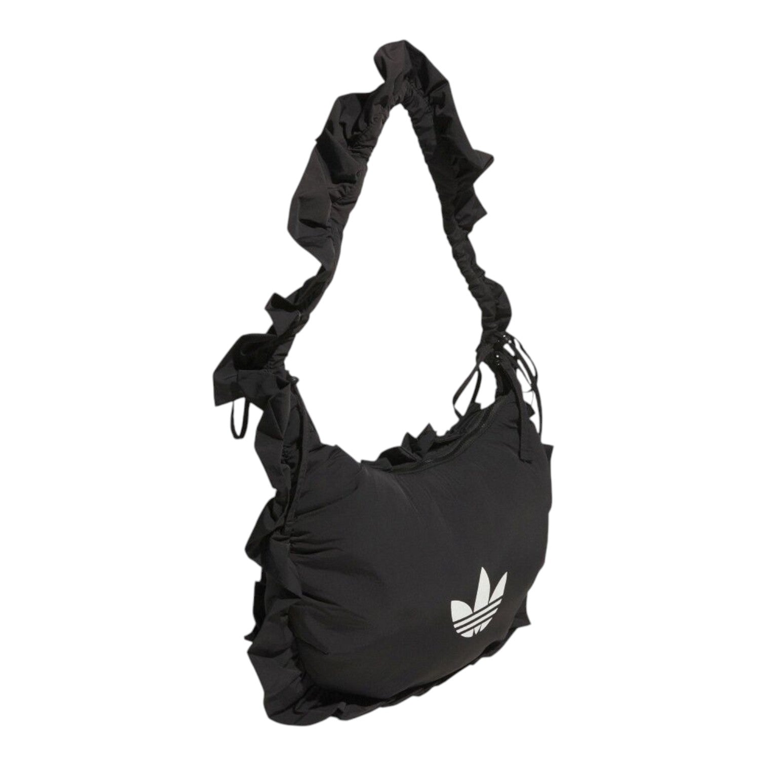 adidas Ruffle Shoulder Bag 'Black' IA8915