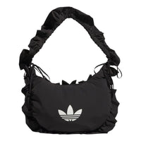 adidas Ruffle Shoulder Bag 'Black' IA8915