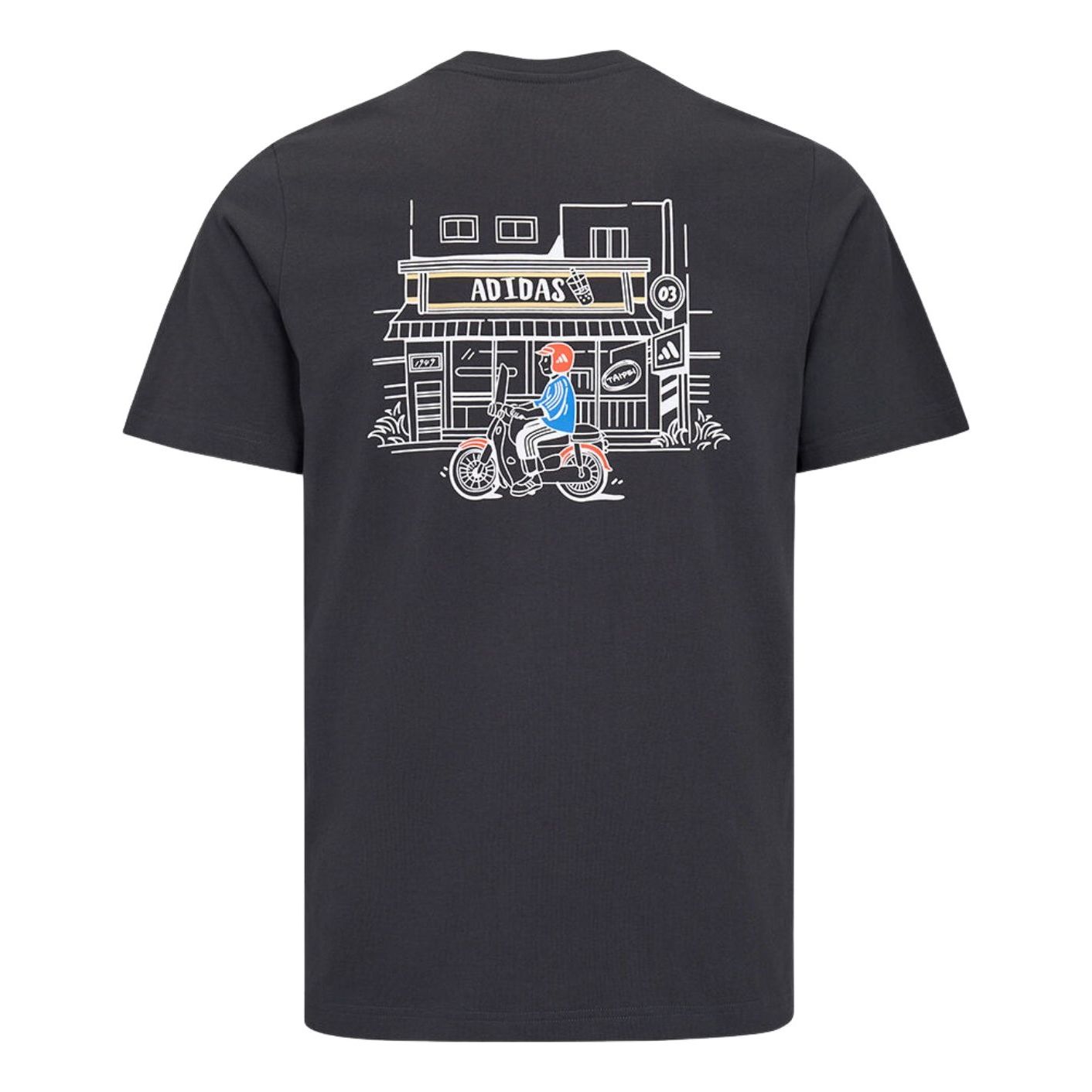 adidas Tapei T-Shirt 'Black' KV5976