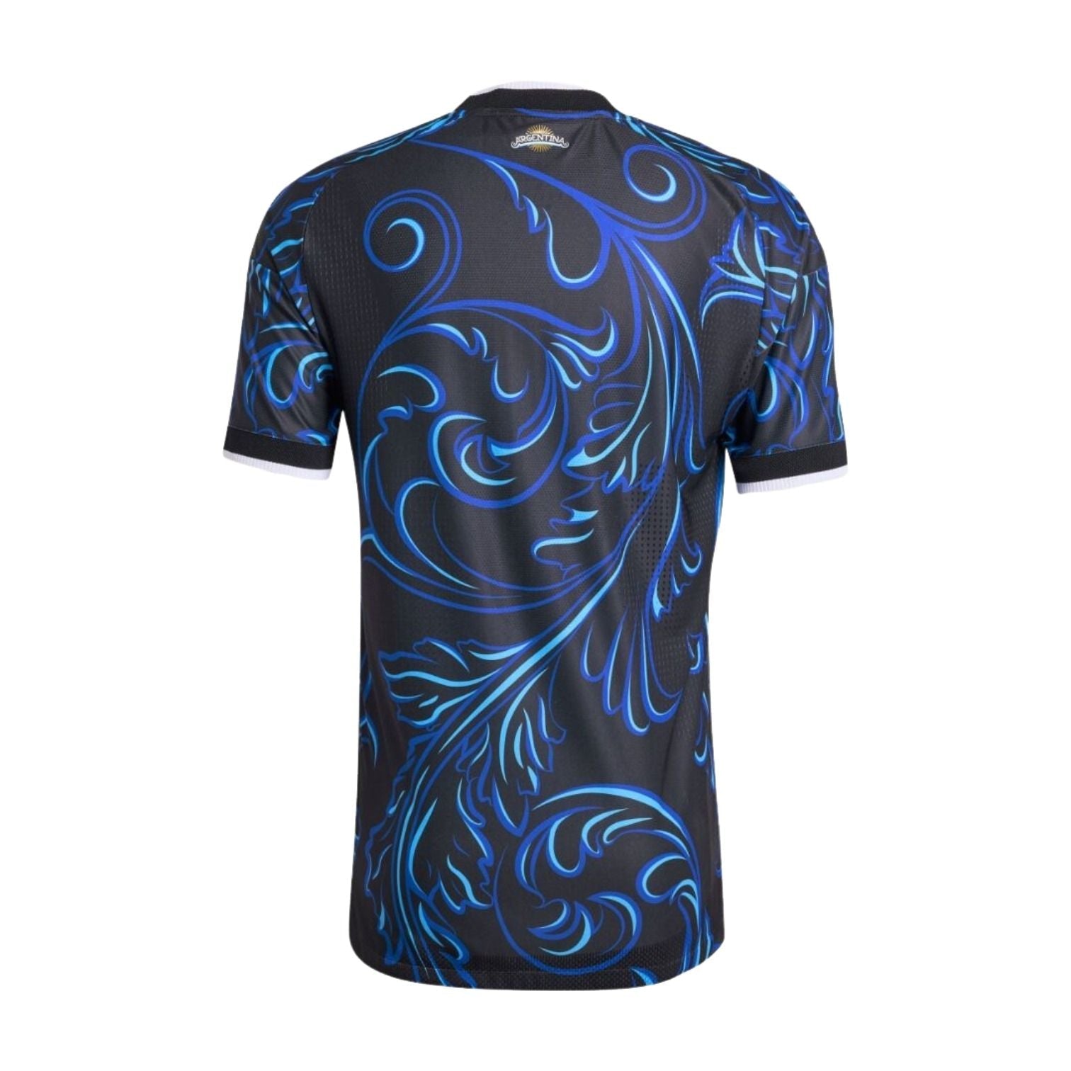 adidas Argentina 26 Away Authentic Jersey 'Black Lucid Blue Blue Burst' JM5901