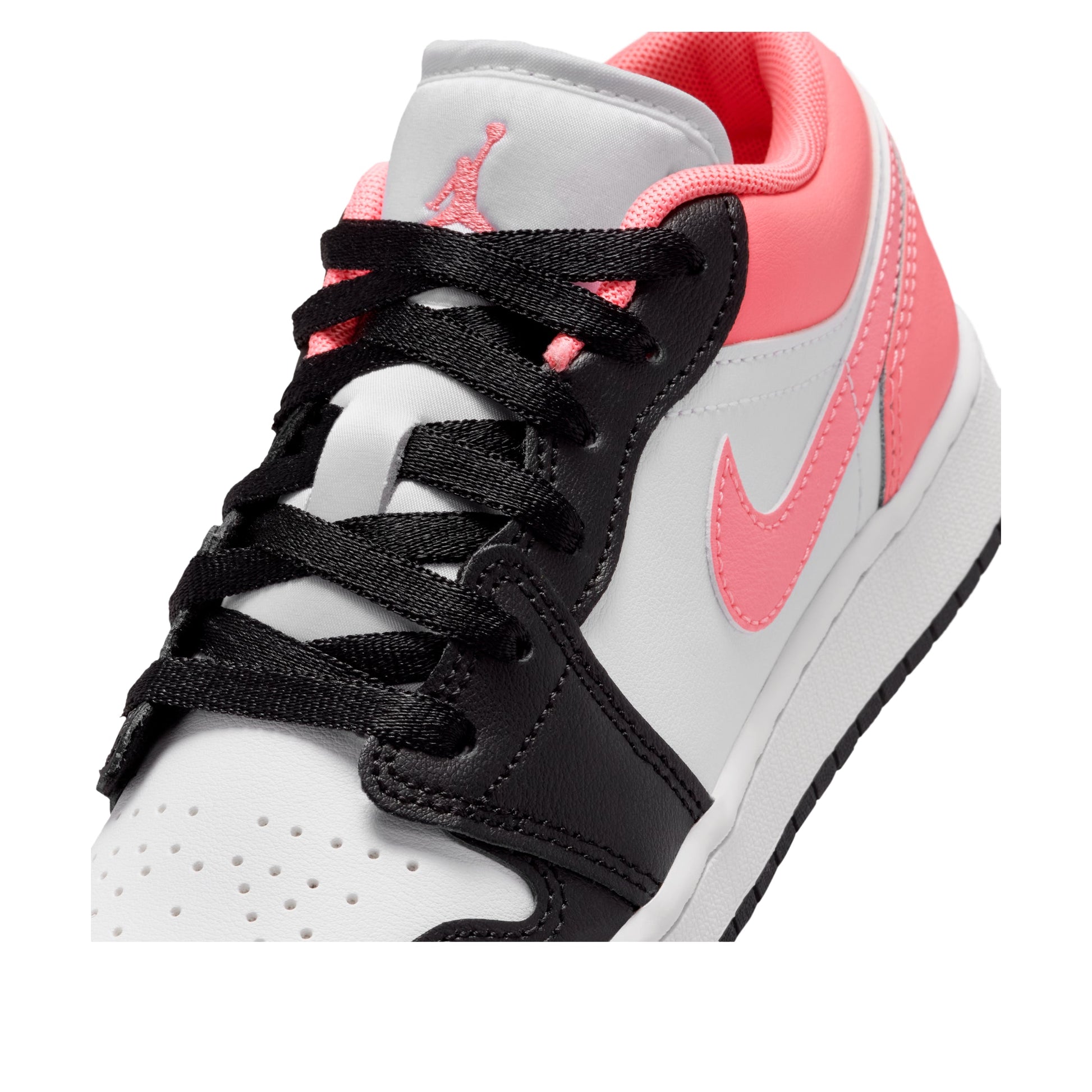 (GS) Air Jordan 1 Low 'Black White Pink Gaze' 553560-025