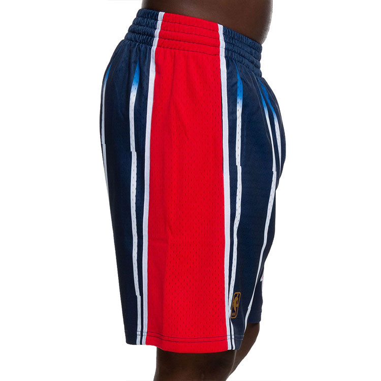 Mitchell & Ness NBA Swingman Shorts Houston Rockets Road 1996-97 'Navy White' SMSHGS18234-HRONAVY96