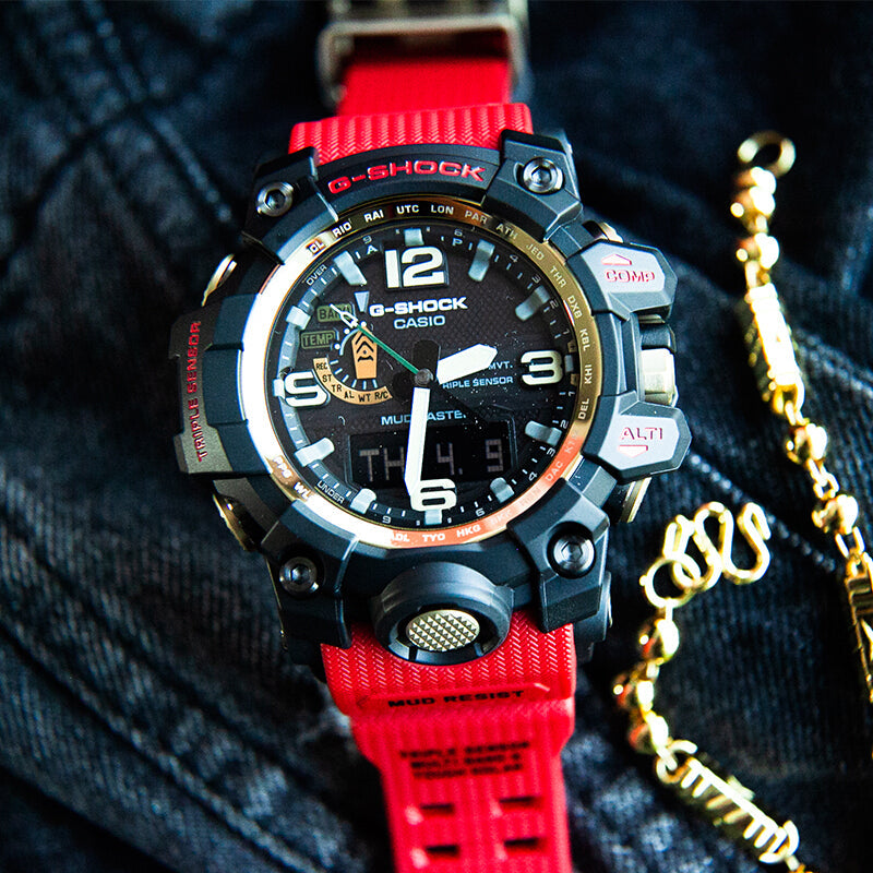 CASIO G-Shock Mudmaster 'Red' GWG-1000GB-4APRD