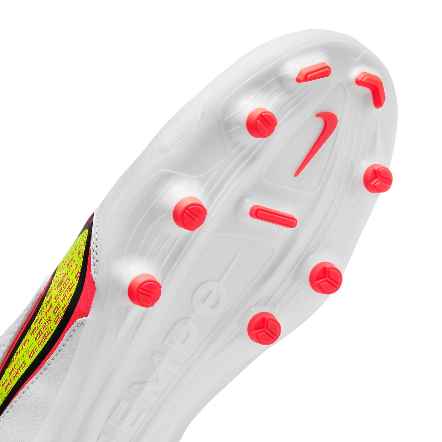 Nike Legend 9 Academy FG/ Soccer Shoes White/Red DA1174-176