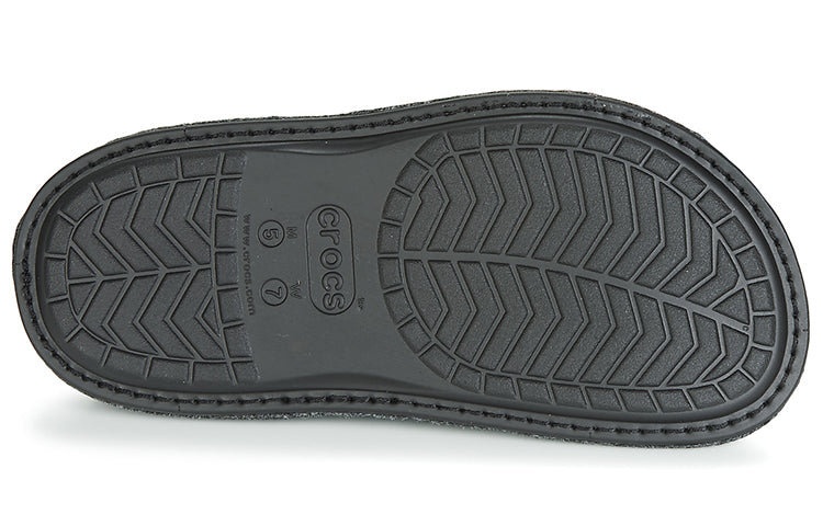 Crocs Classic Slipper Soft Sole Unisex Black Slippers 205837-060