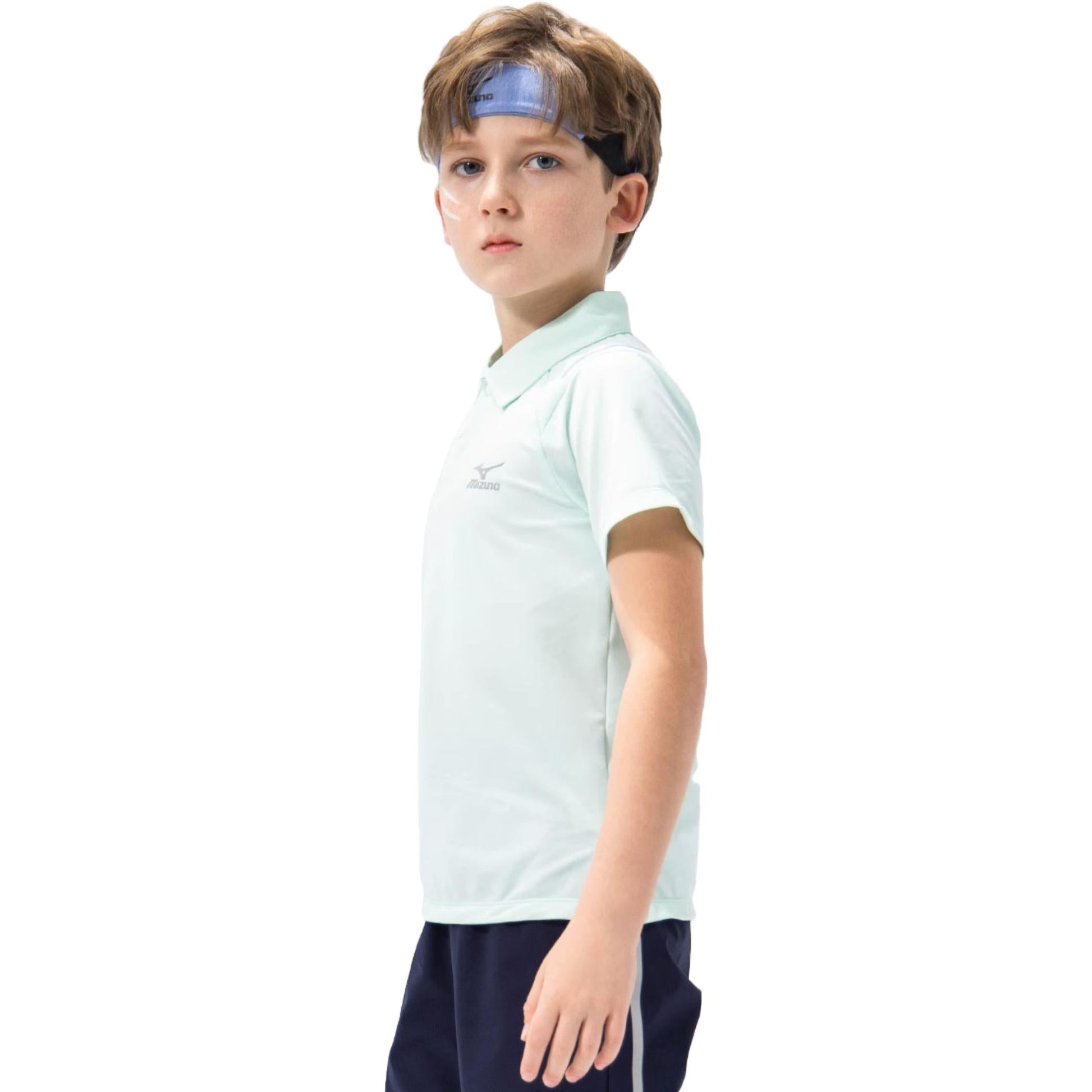 (GS) Mizuno Logo Graphic T-shirt 'Teal' T2254