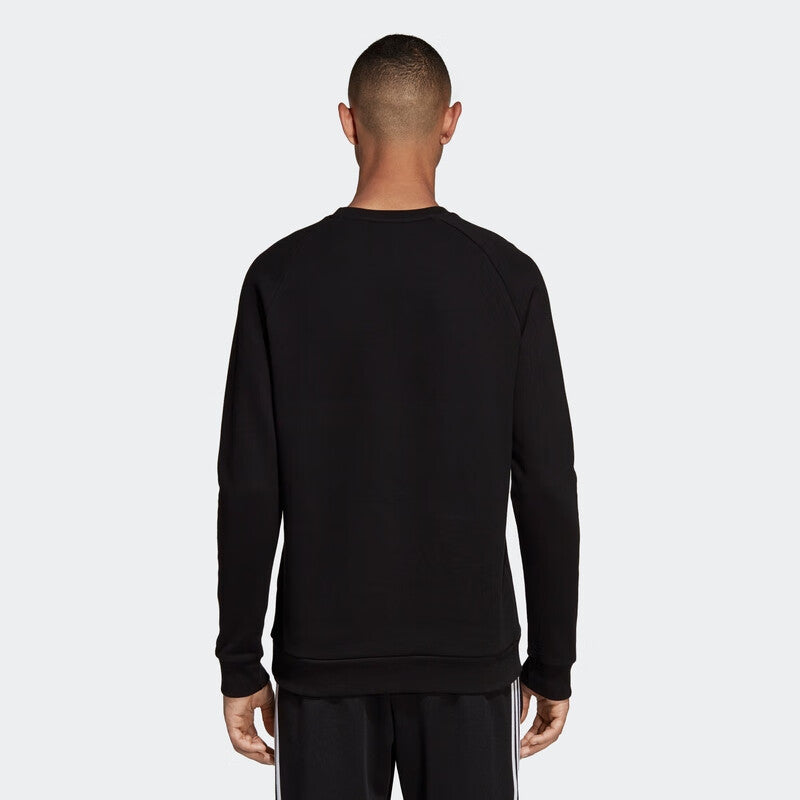 adidas originals Crew Basic Round Neck Pullover 'Black' DV1600