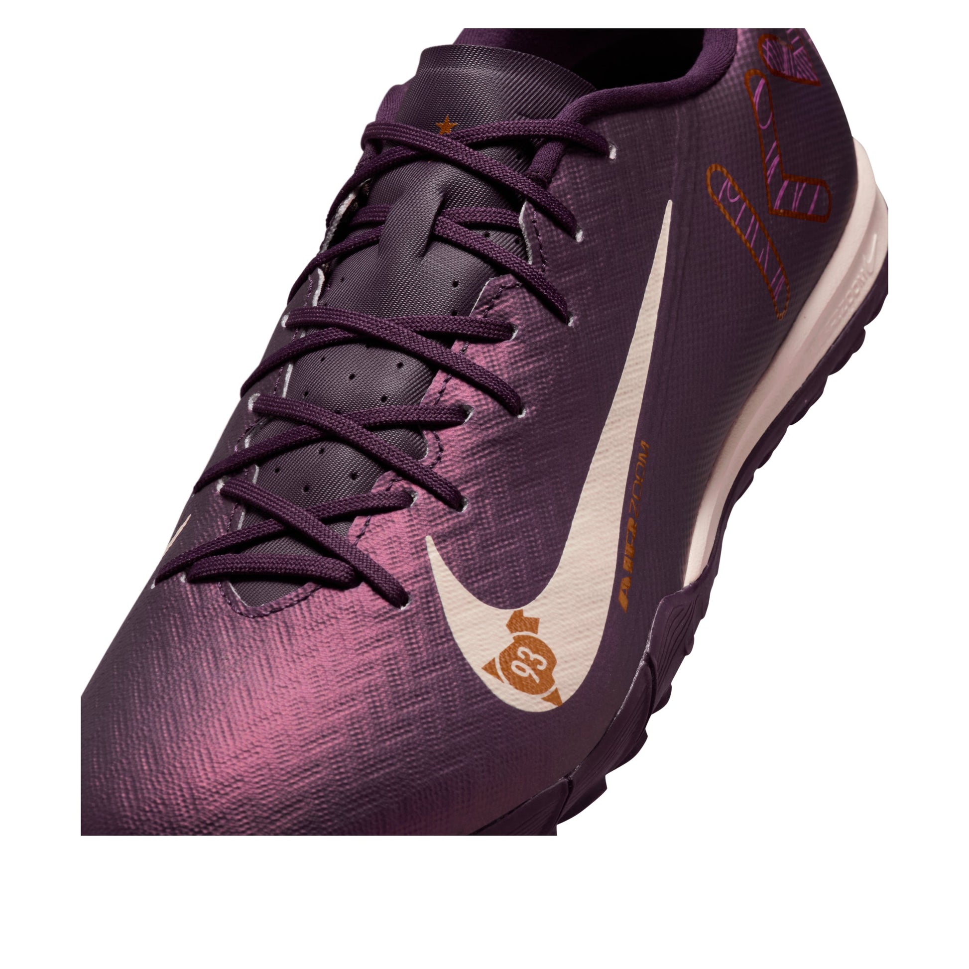 Nike Mercurial Vapor 16 Academy TF 'Kylian Mbapp Grand Purple Pale Ivory' FQ8384-500