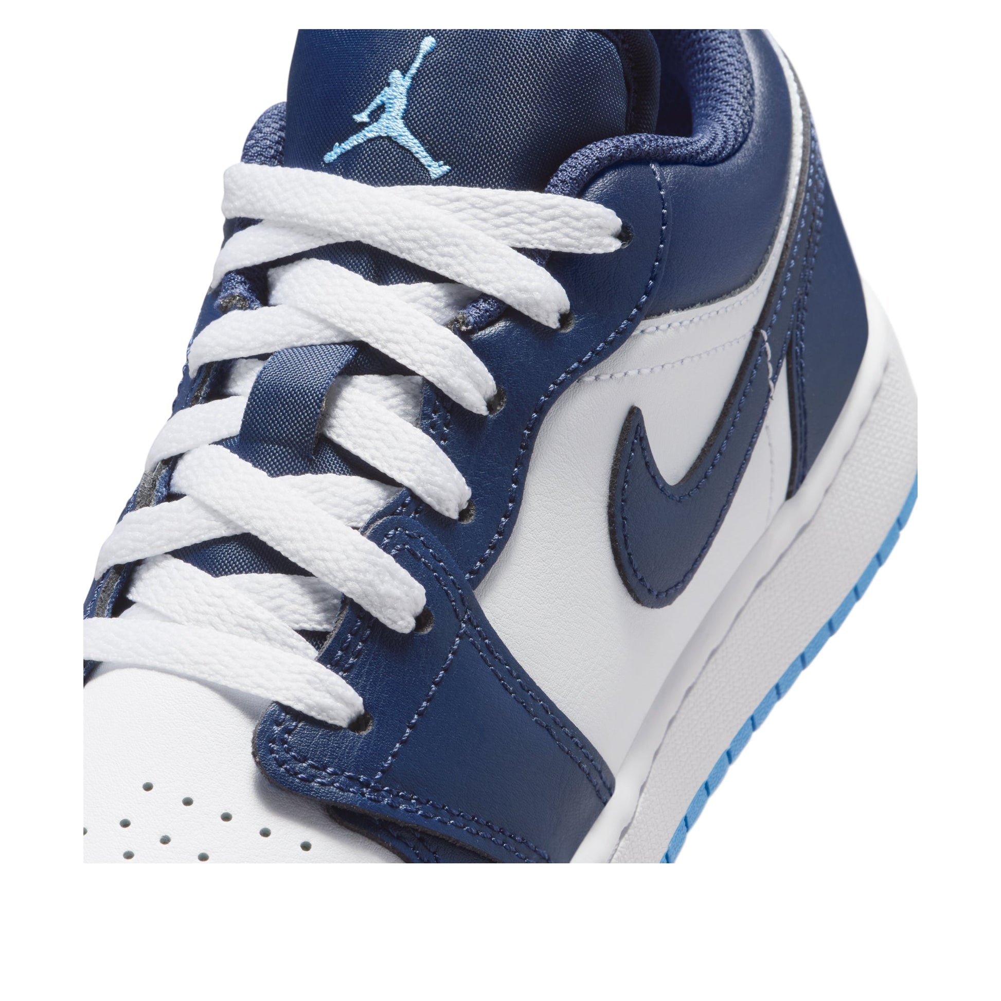 (GS) Air Jordan 1 Low 'Midnight Navy University Blue' 553560-404