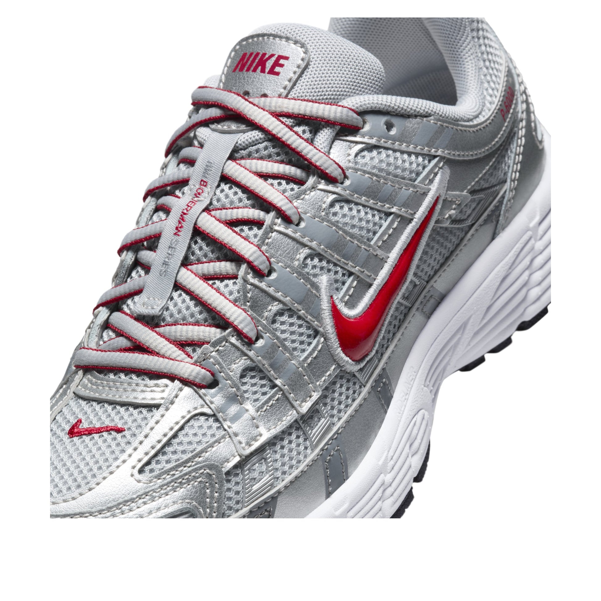 (GS) Nike P-6000 'Metalic Silver Cool Red' HV5064-002