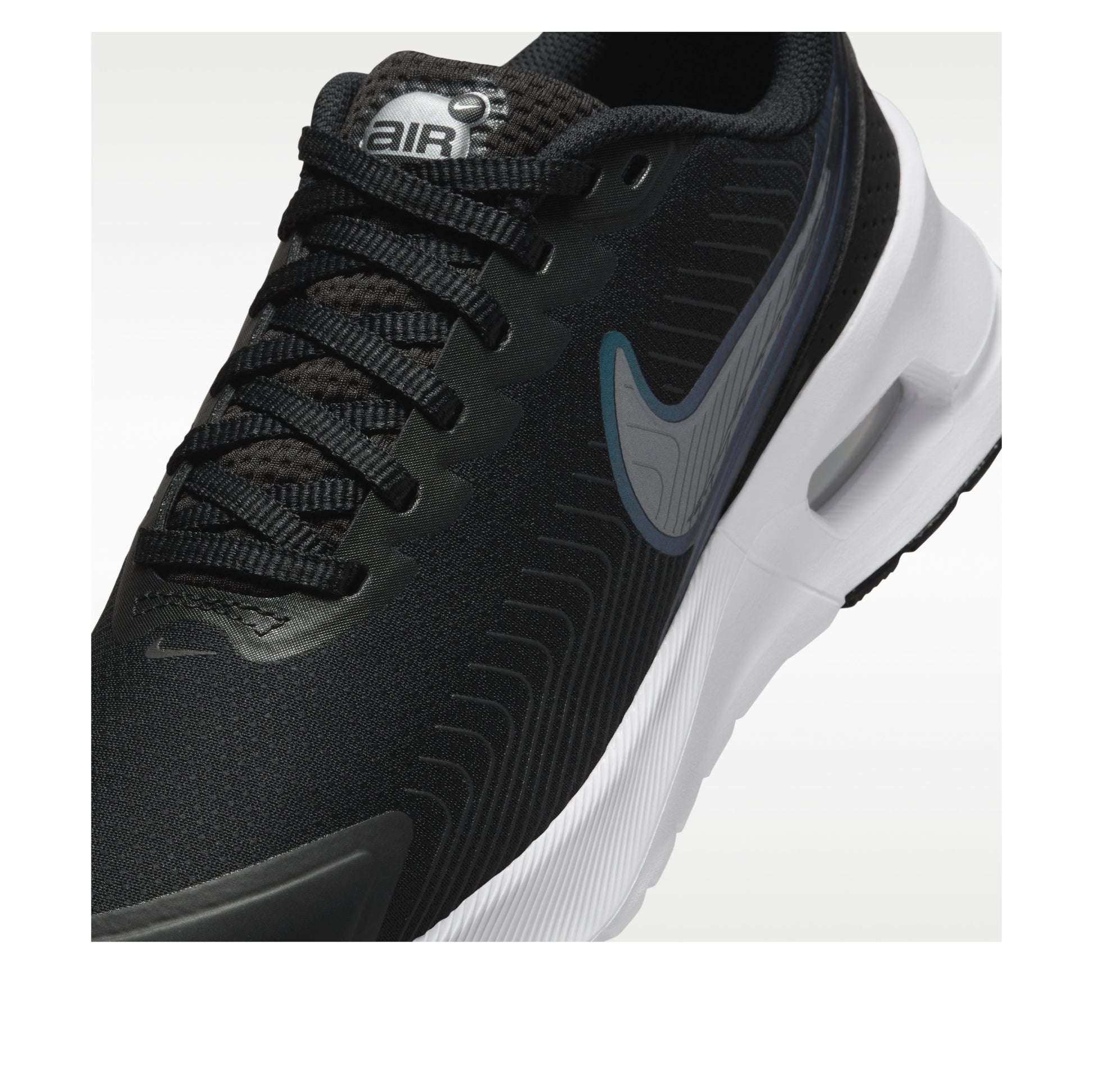 (WMNS) Nike Air Max Nuaxis 'Black White Metallic Silver Metallic Dark Grey' HF1233-003