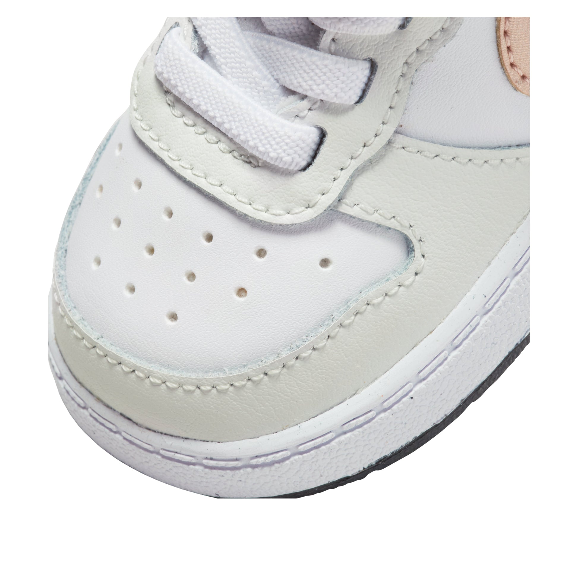 (TD) Nike Court Borough Low 2 'White Metallic Red Bronze' BQ5453-116