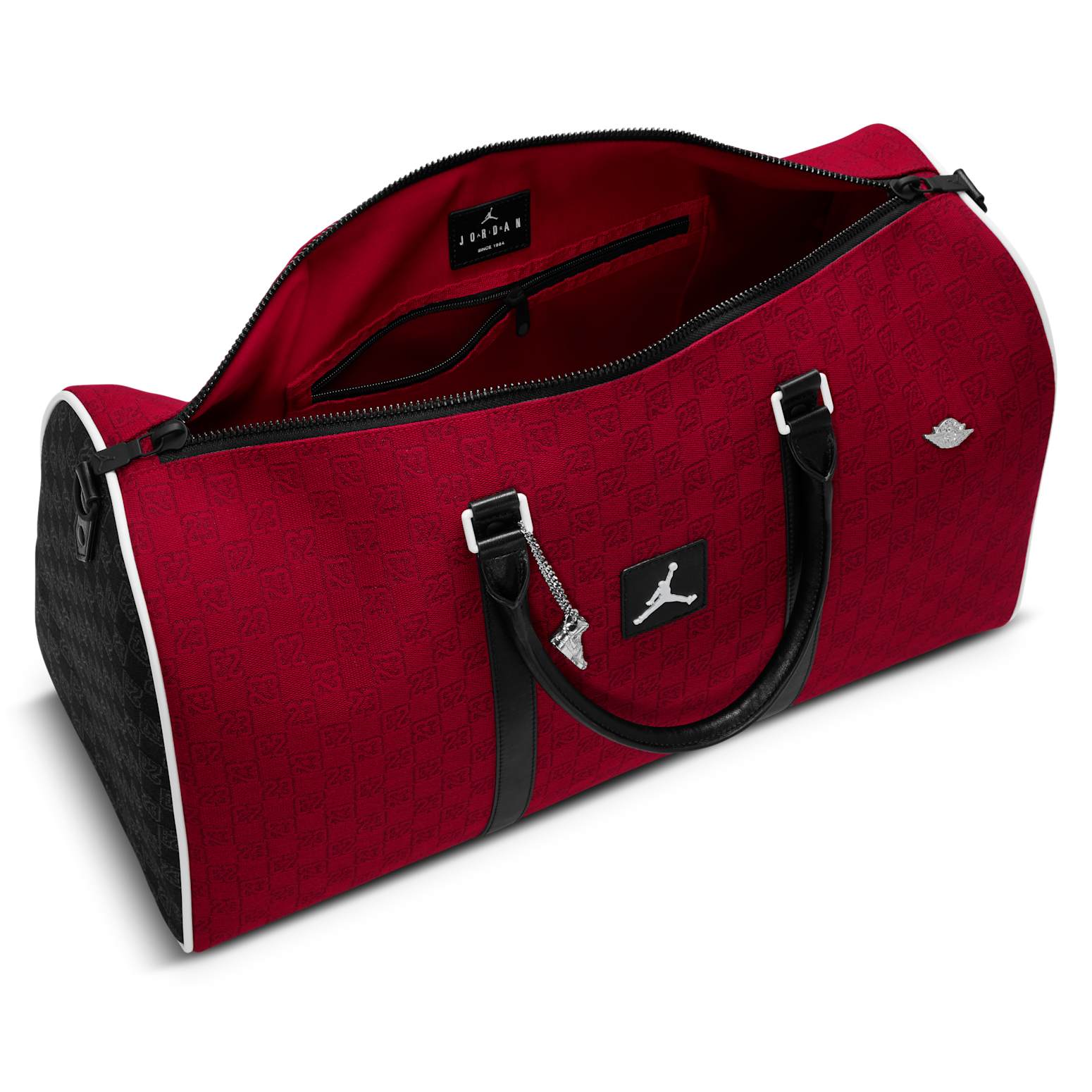 Air Jordan Monogram Duffle Bag 'Bold Red' LM0759-H15