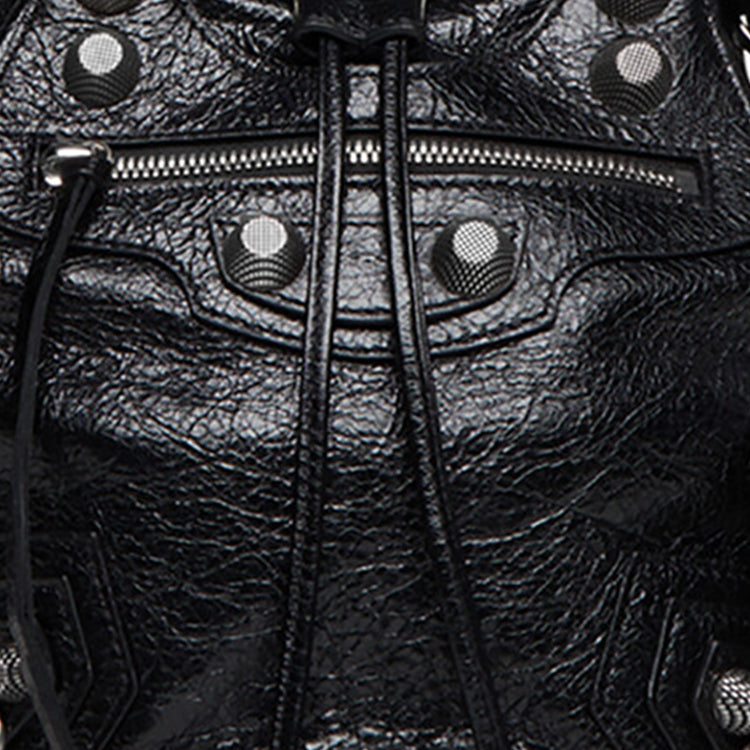 (WMNS) Balenciaga Le Cagole Small Bucket Bag 'Black' 7024321VG9Y1000