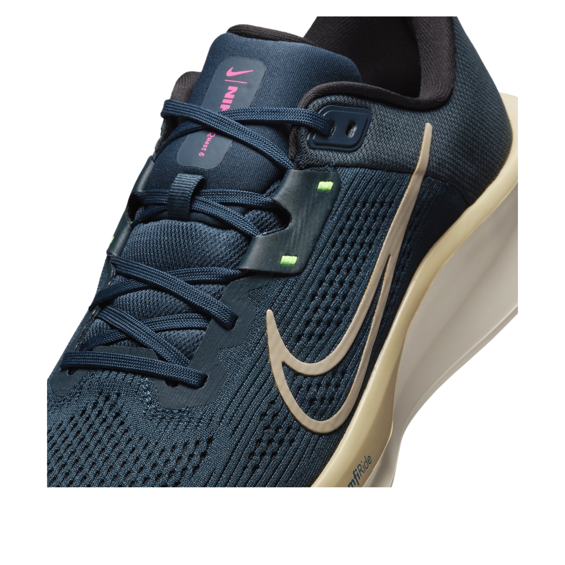 Nike Quest 6 ’Armory Navy Green Strike Black Desert Khaki‘ FD6033-402