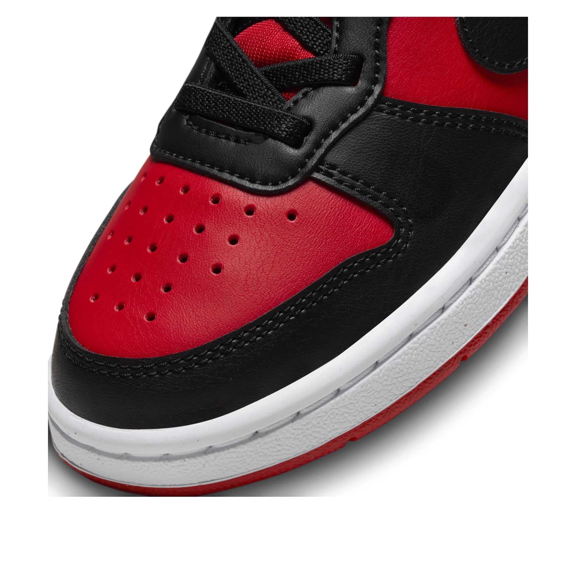 (PS) Nike Court Borough Low Recraft 'University Red Black' DV5457-600