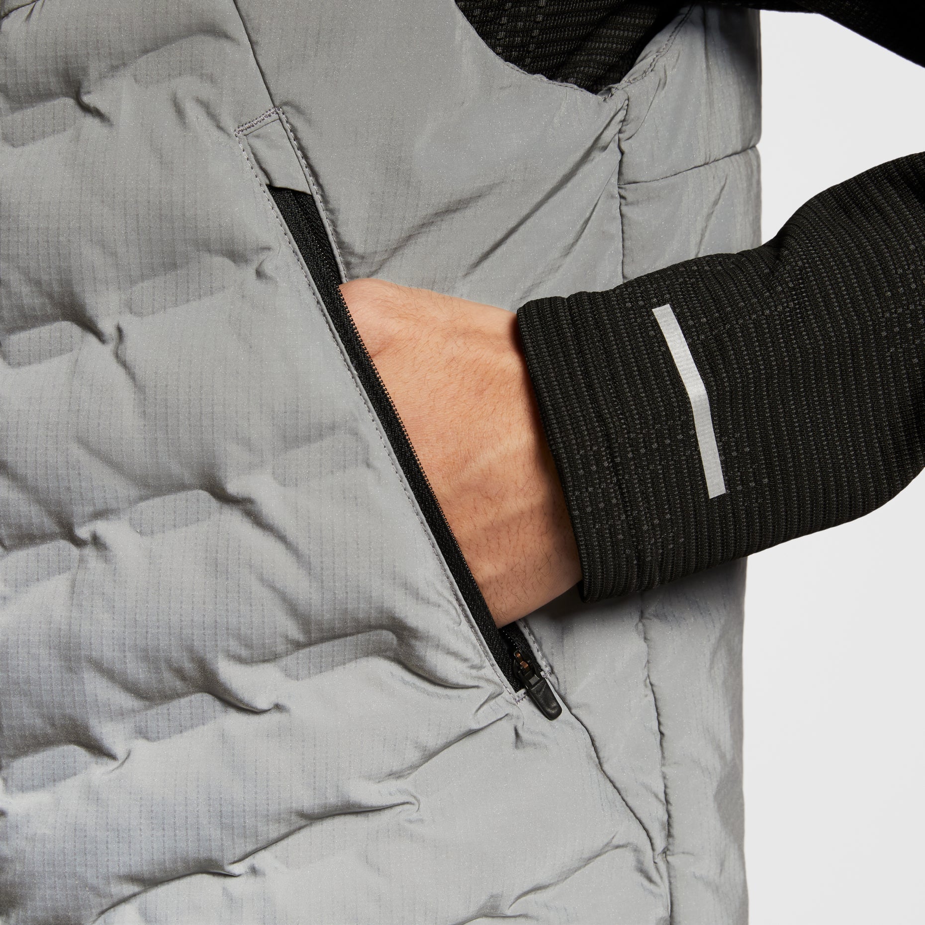 Nike Therma-Fit ADV Reflective Running Vest 'Reflective Silver' IM6279-027