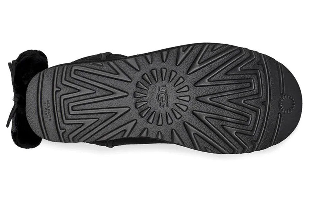 (WMNS) UGG Classic Mini Bow 'Black' 1116099-BLK
