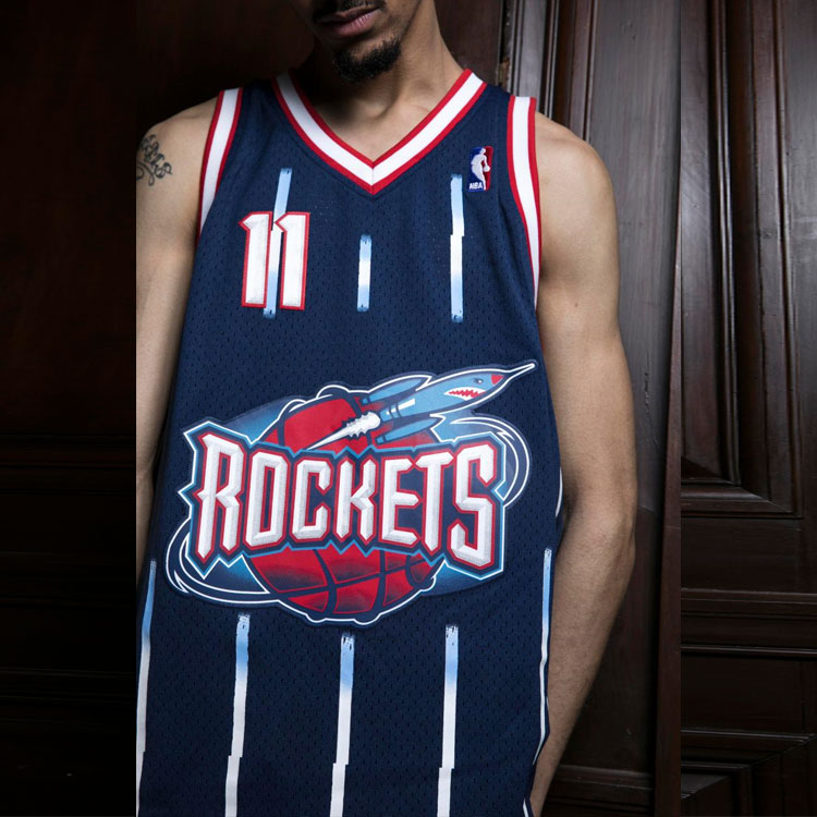 Mitchell & Ness NBA Swingman Jersey 'Houston Rockets - Yao Ming 2002/03' SMJYGS18174-HRONAVY02YMI