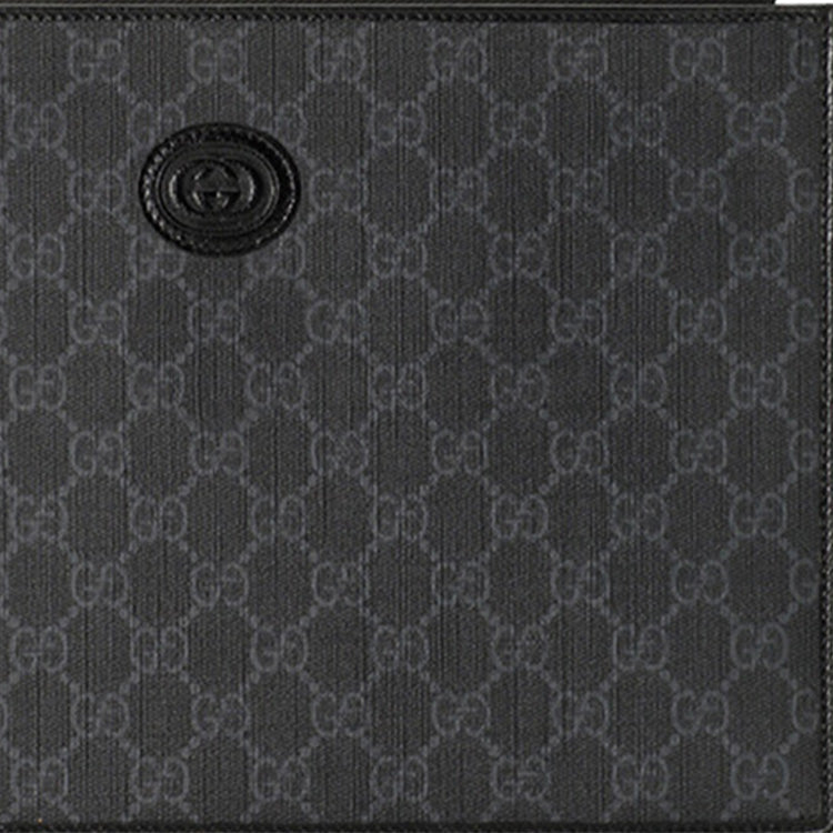 Gucci Pouch With Interlocking G 'Black' 672953-92TCN-1000