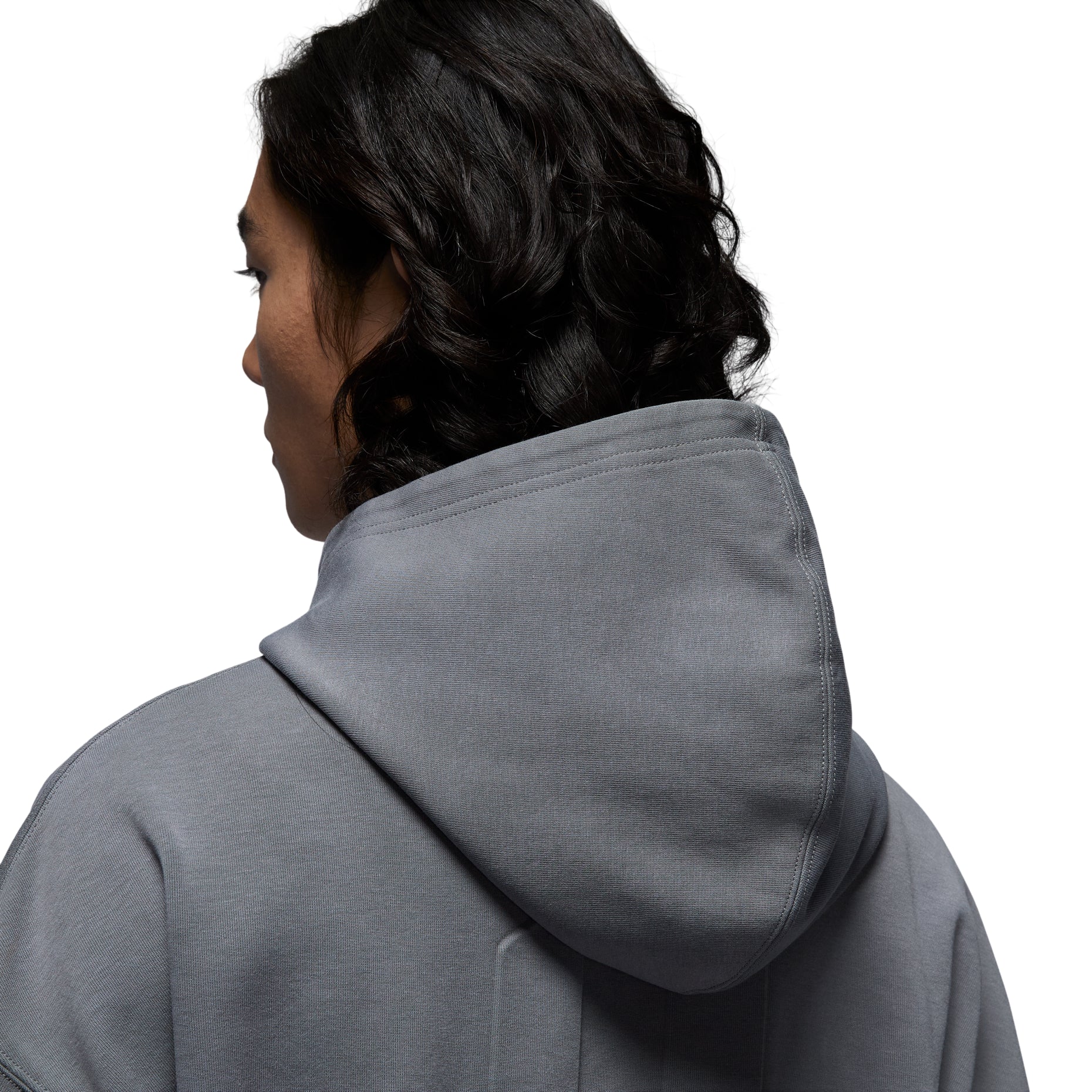 Air Jordan Tatum Hoop Fleece Dri-Fit Pullover Hoodie 'Smoke Grey'  IH0615-084