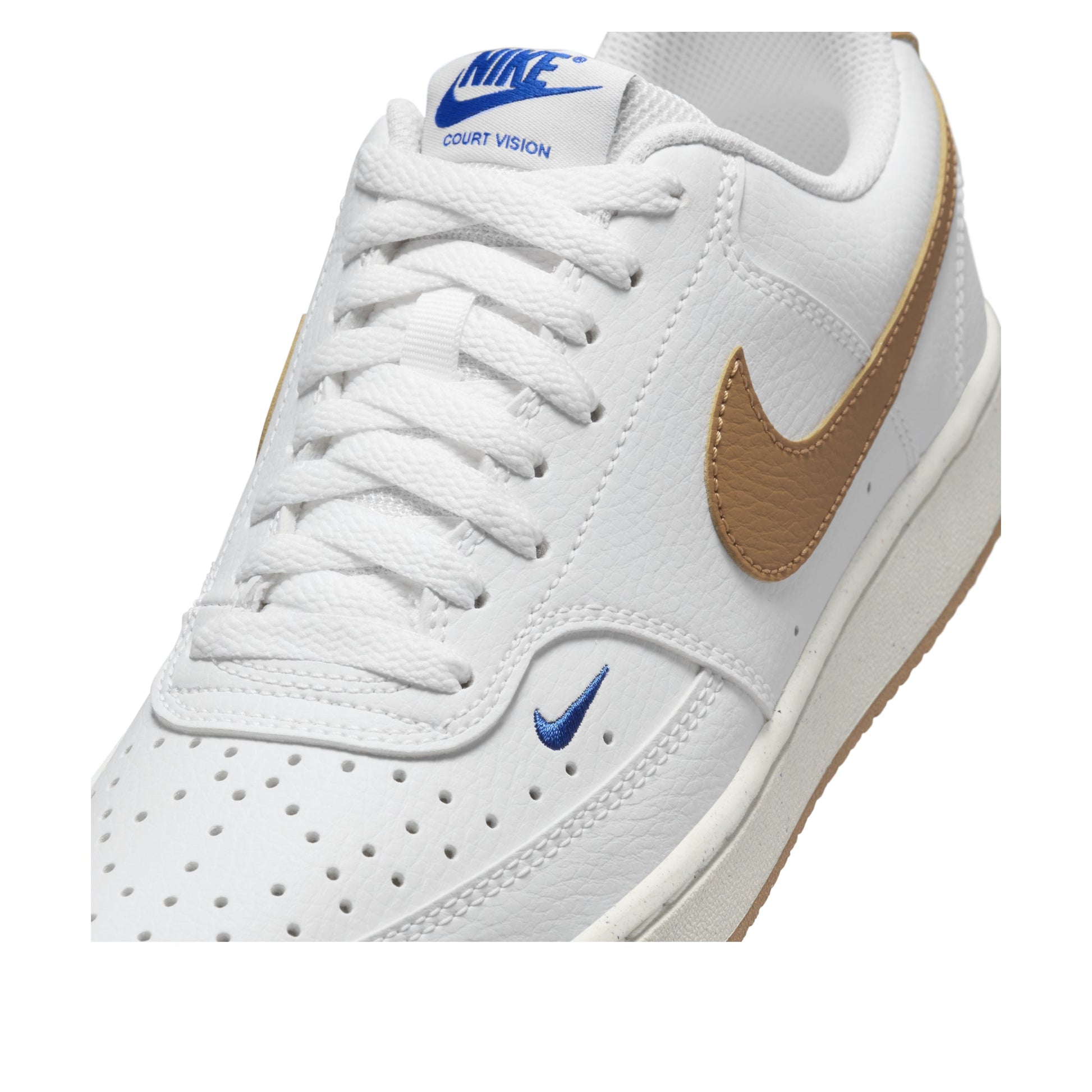 (WMNS) Nike Court Vision Low Next Nature 'White Flax' FV9952-102
