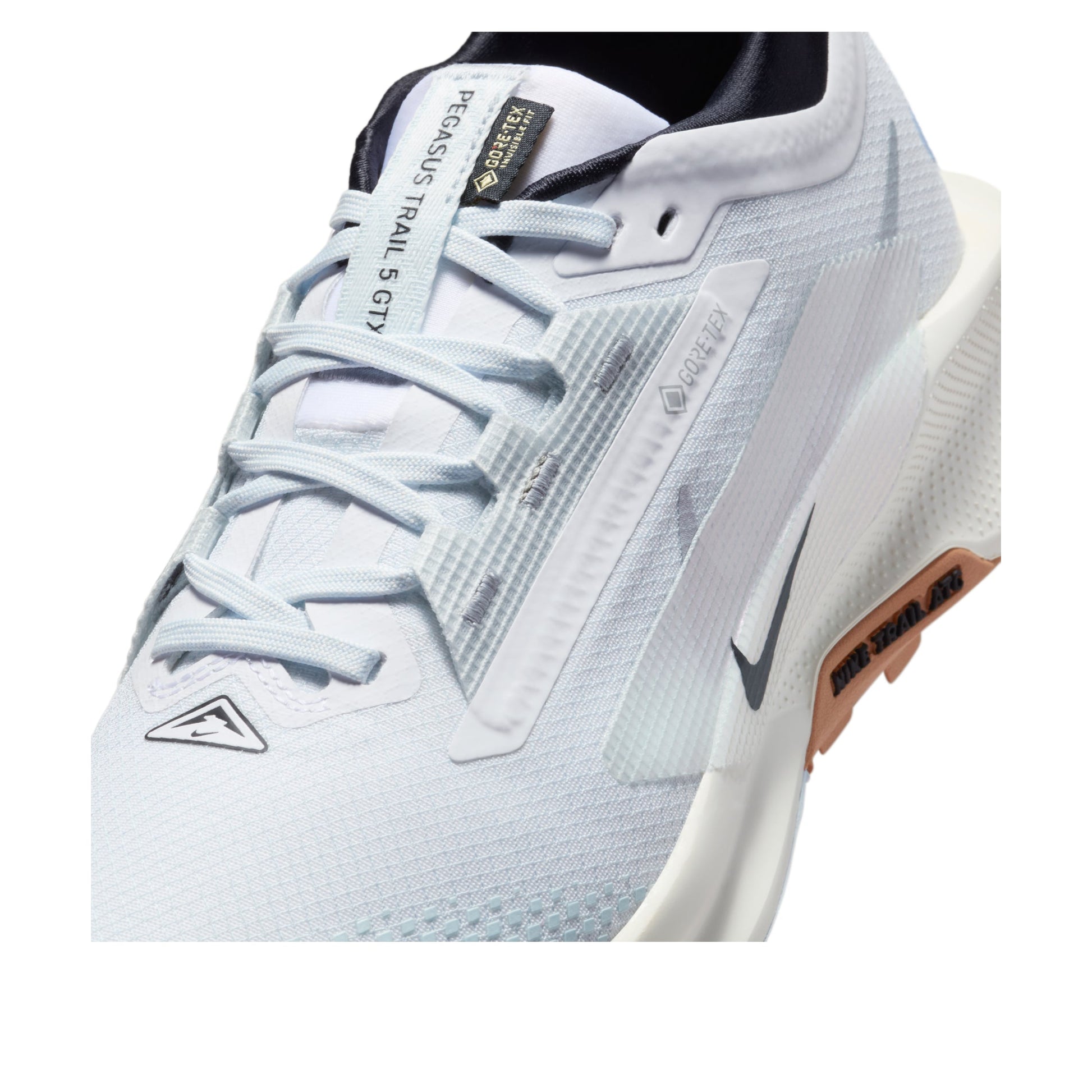(WMNS) Nike Pegasus Trail 5 Gore-Tex 'White Blue Tint Gum' FQ0912-103