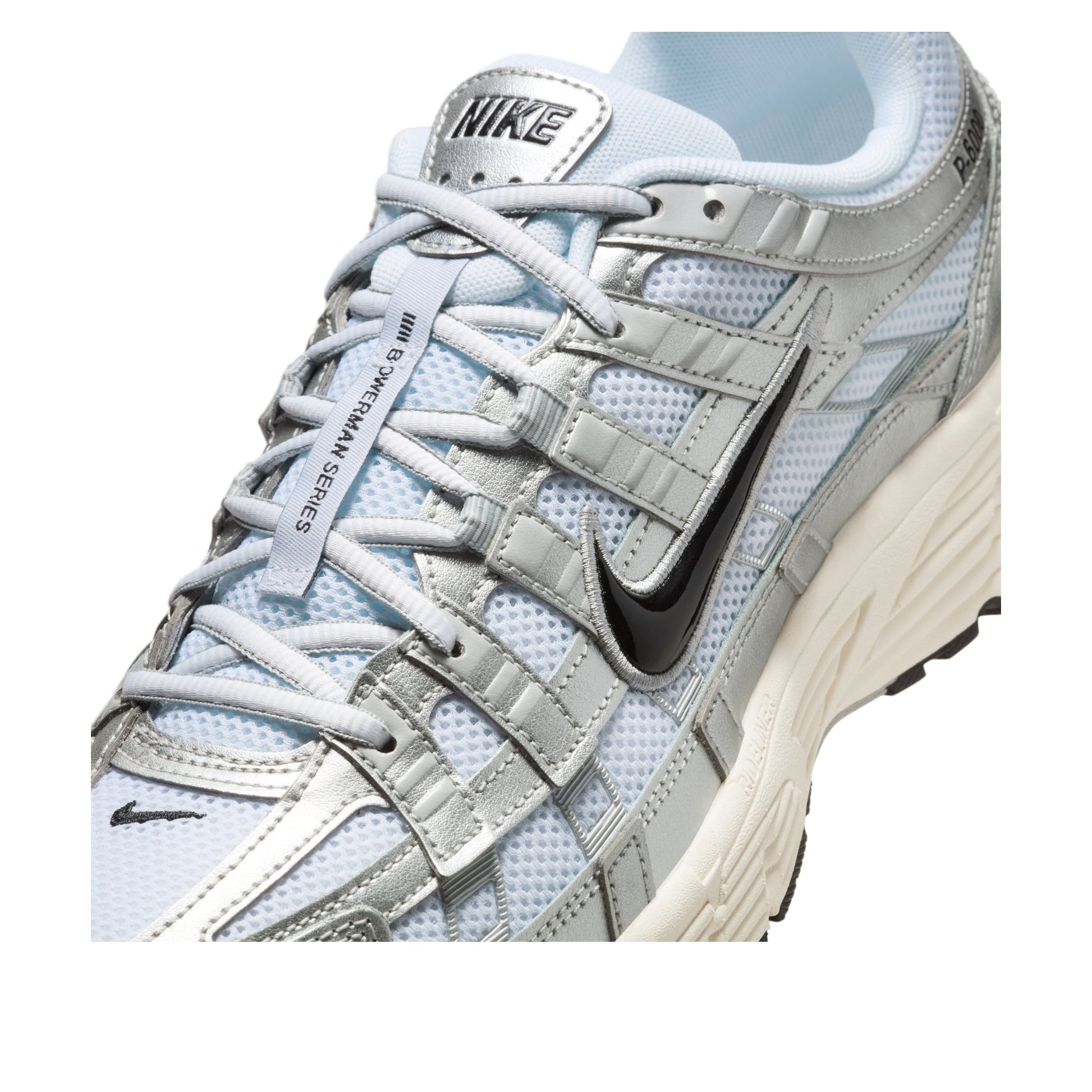 Nike P-6000 'White Metallic Silver Flat Silver' CD6404-105
