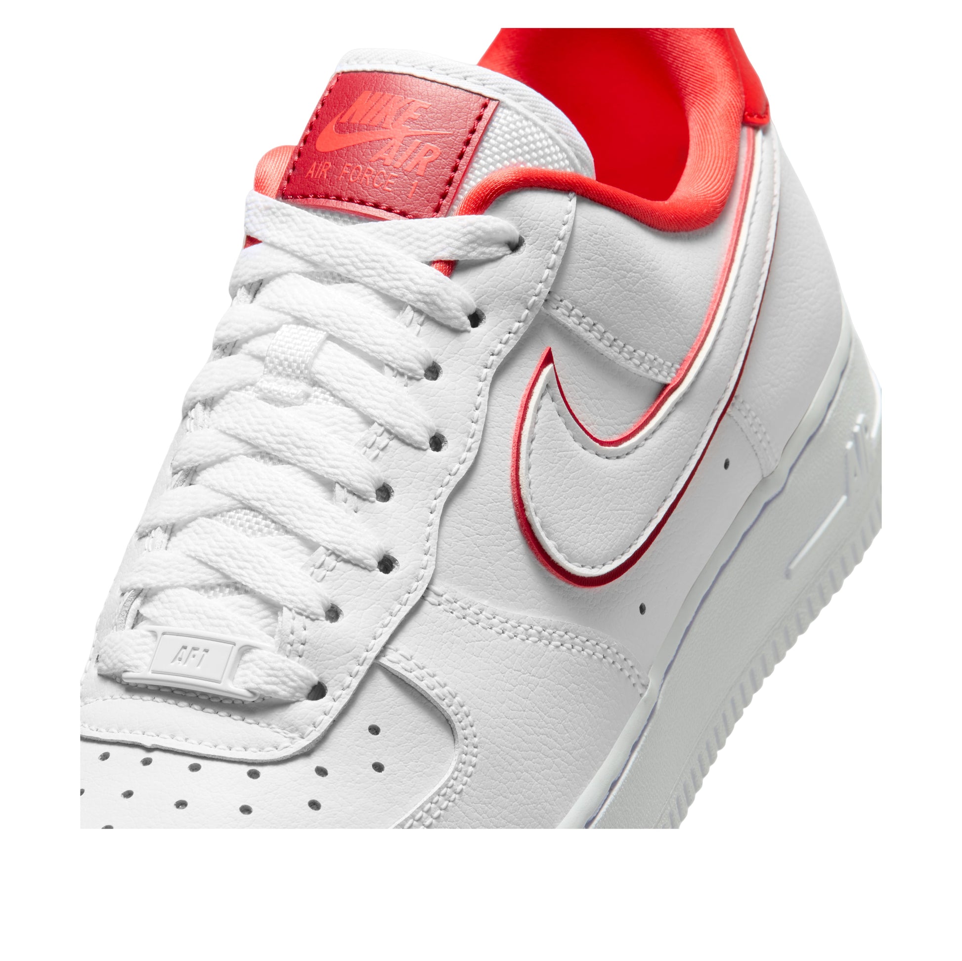 (WMNS) Nike Air Force 1 '07 Essential 'White Tough Red' IO4226-105