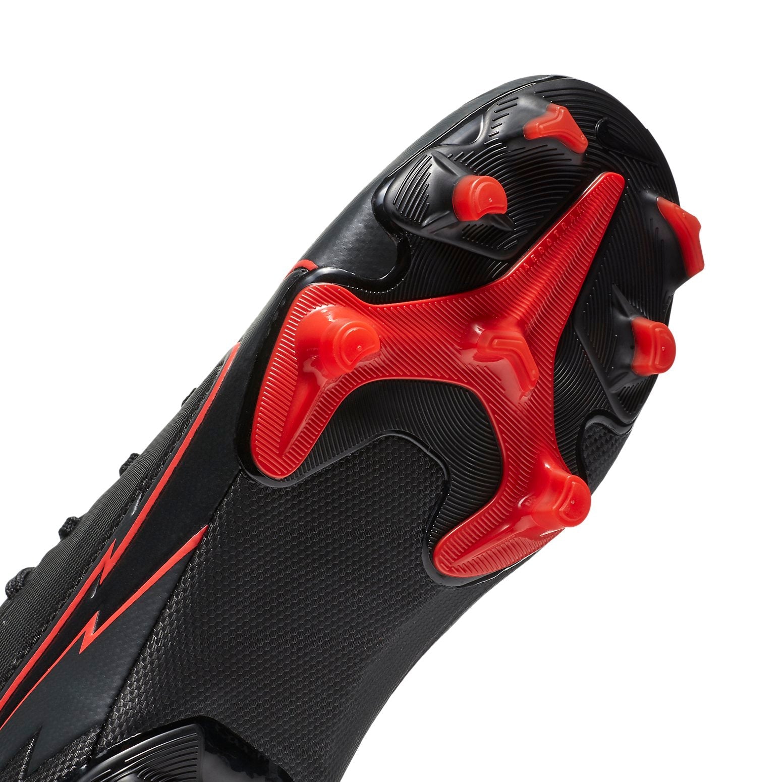 (GS) Nike Jr. Mercurial Vapor 13 Academy MG 'Black Red' AT8123-060