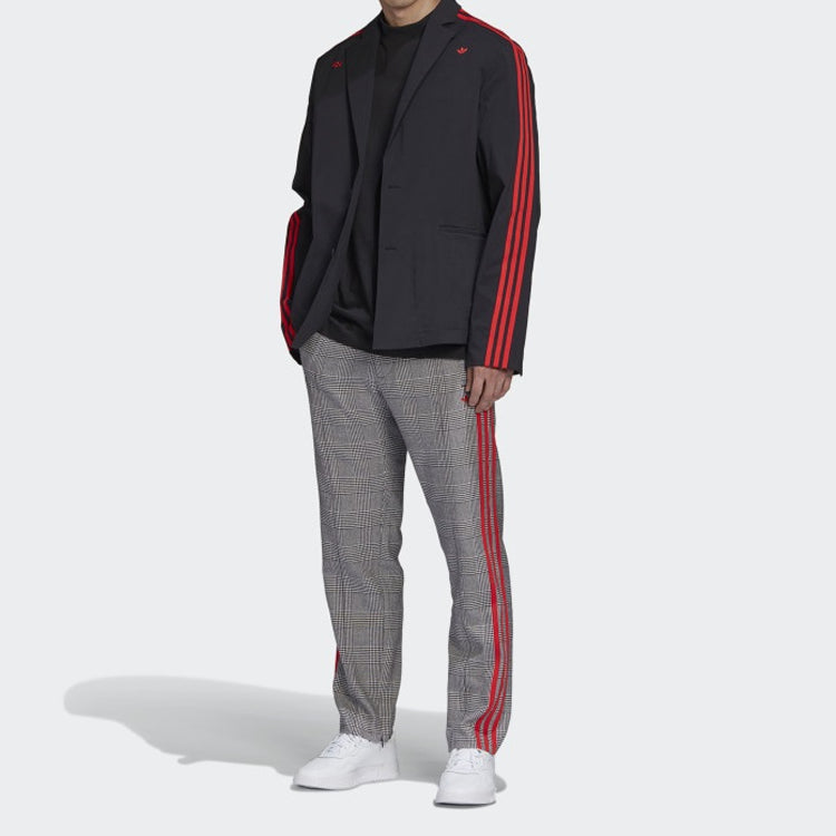 adidas originals x 424 R.Y.V. Tee Crossover ribbed High Collar Loose Short Sleeve Black FS6236
