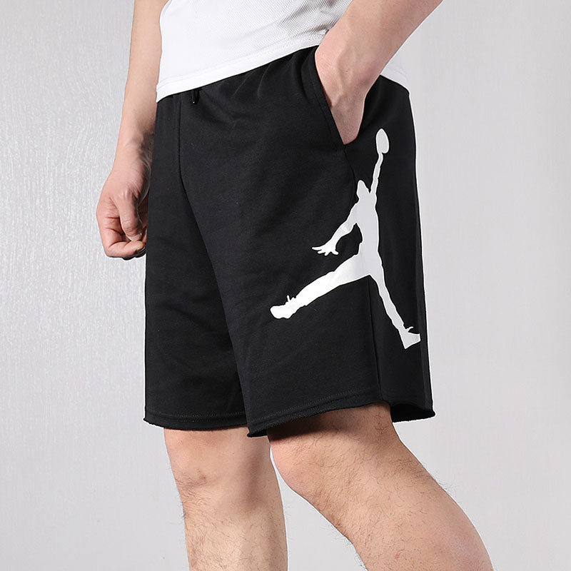 Air Jordan Side Large Logo Sports Shorts Black CW0395-010