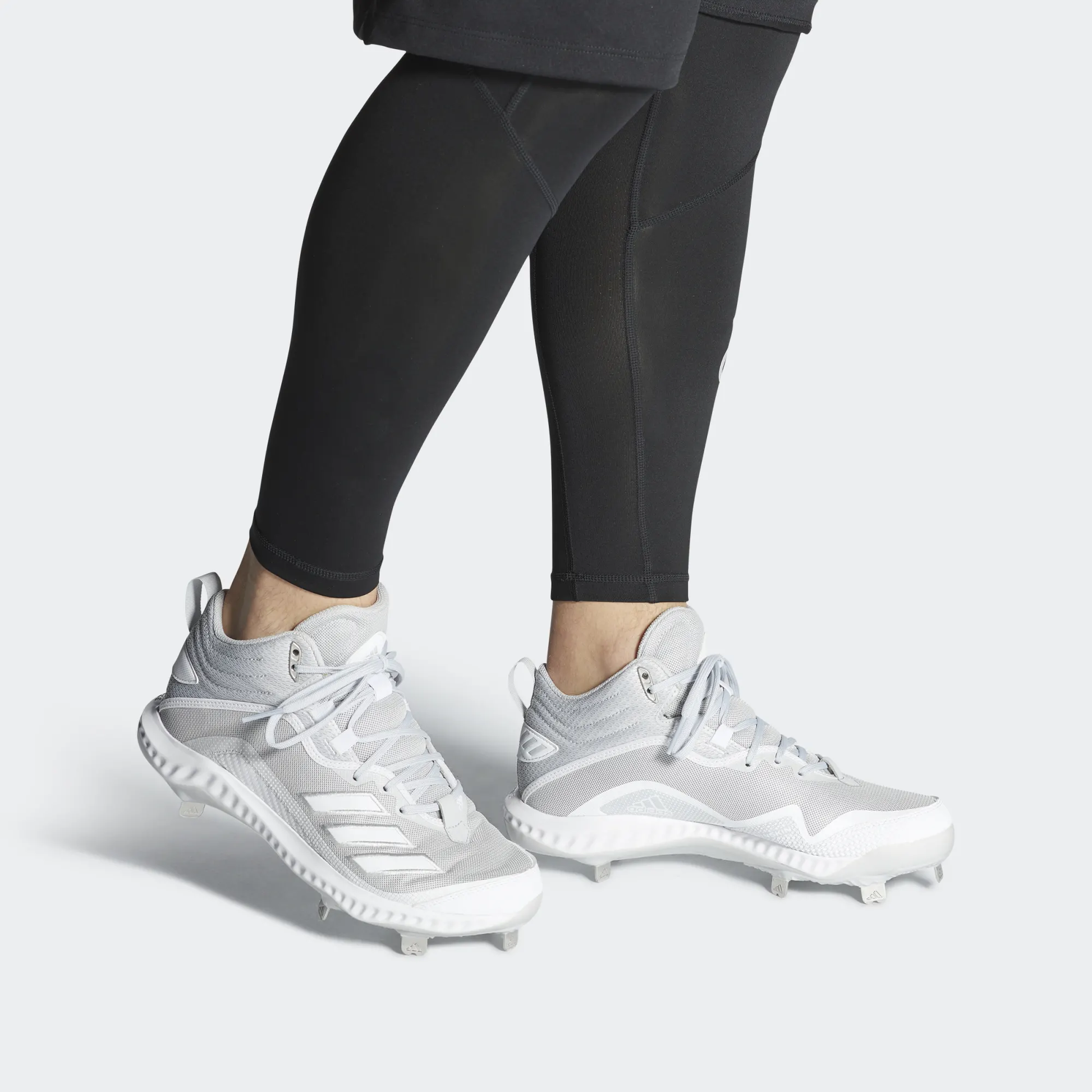 adidas Icon 6 Bounce Mid 'Team Light Grey' FV9358