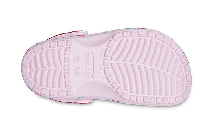 (PS) Crocs Classic clog Fruit Printing Stylish Sports Pink Sandals 207150-6GD