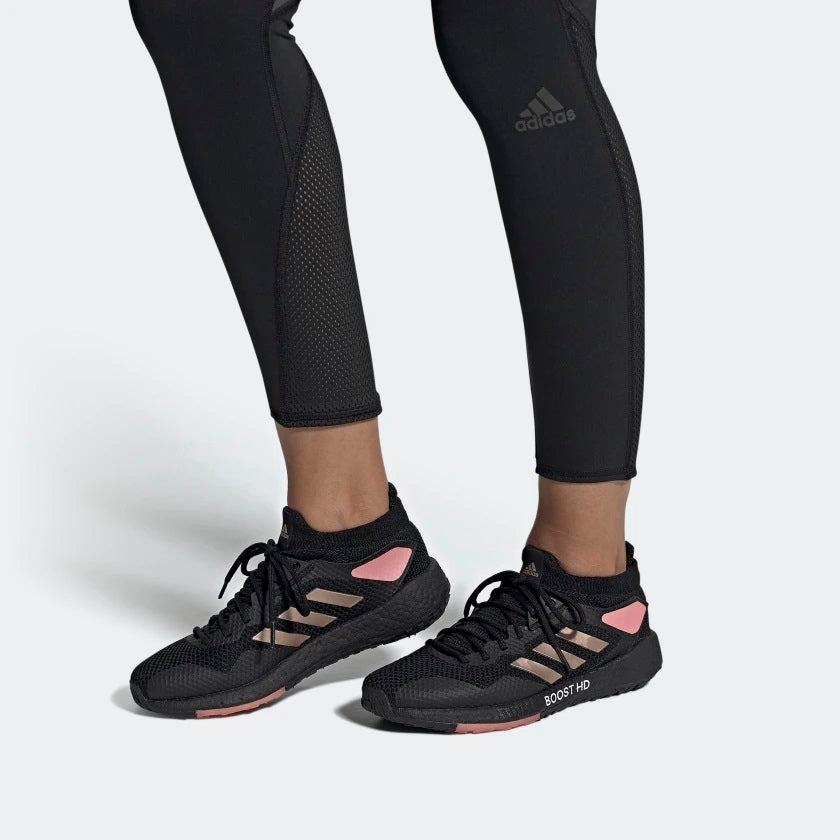 (WMNS) adidas Pulseboost HD 'Black Pink' EG9984