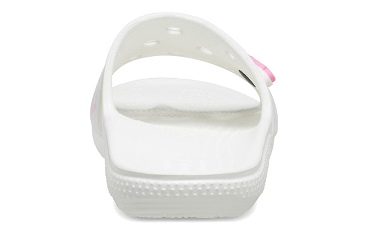 Crocs Classic Bleach Dye Slides 'White Pink' 207411-94S