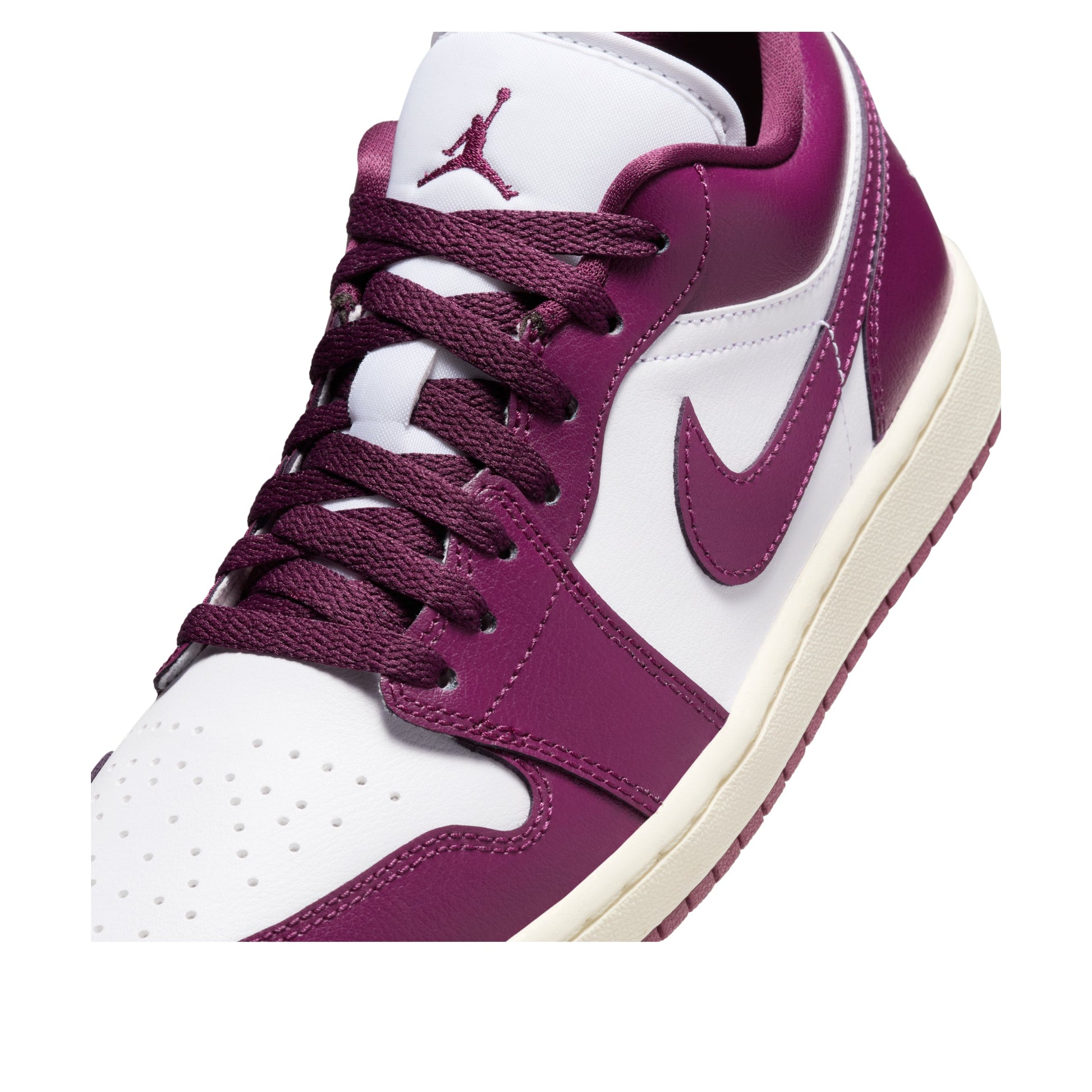 (WMNS) Air Jordan 1 Low 'White Fireberry' DC0774-161