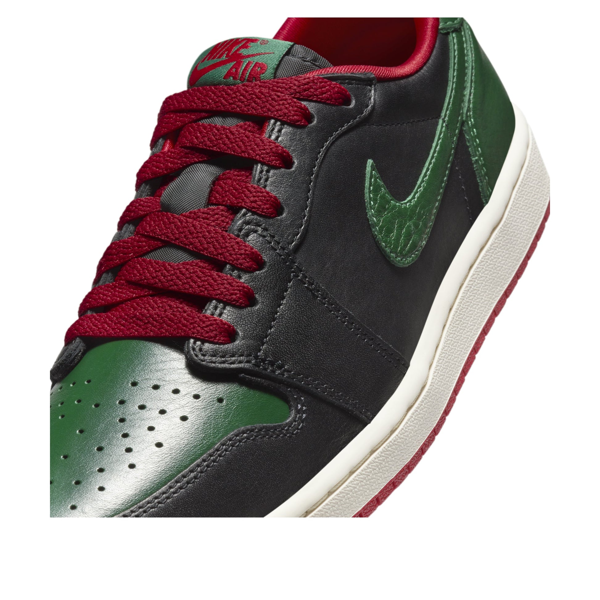 (WMNS) Air Jordan 1 Retro Low OG 'Black Gorge Green' CZ0775-036